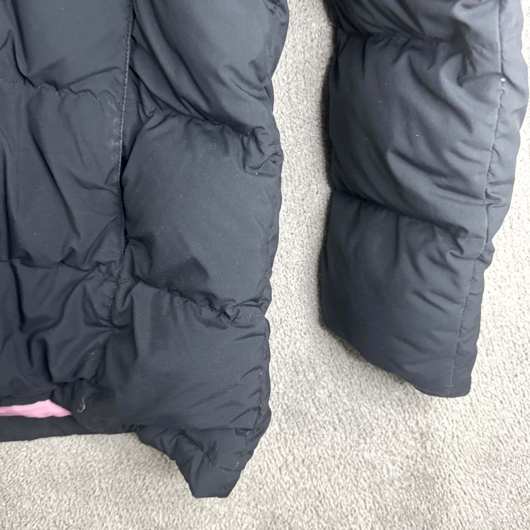 Vintage L.L.Bean Jacket Womens XL Black Down Puffer Hooded Faux Fur Trim Winter Size XL / US 12-14 / IT 48-50 - 3 Thumbnail