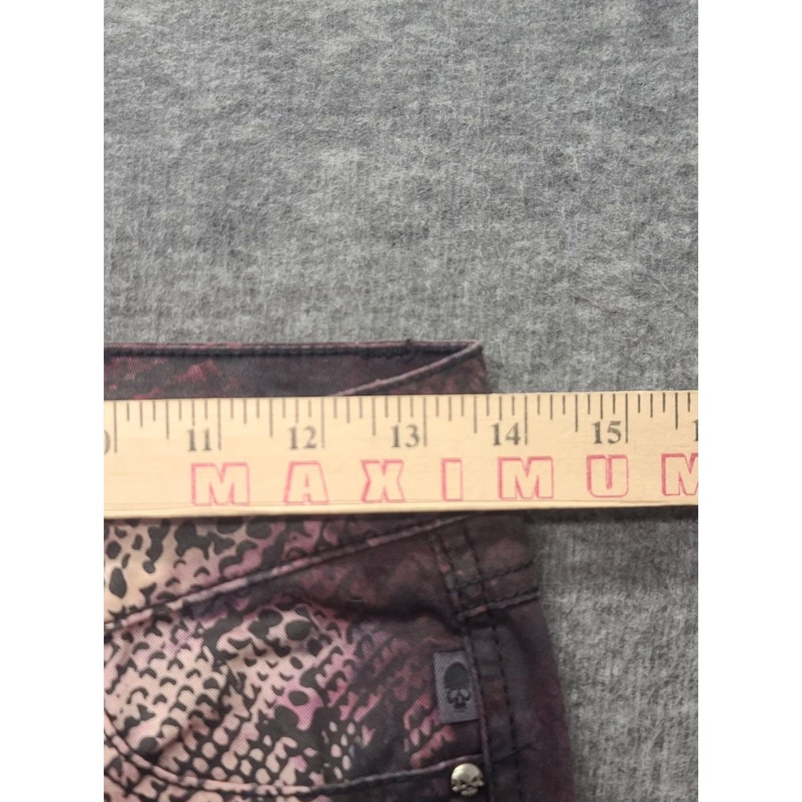 Tripp NYC TRIPP NYC Pants Womens 26x32 Skinny Leg Gothic Punk Rock Grunge Multiple Color twill Button Zip Casual Size 25" / US 0 / IT 36 - 3 Thumbnail