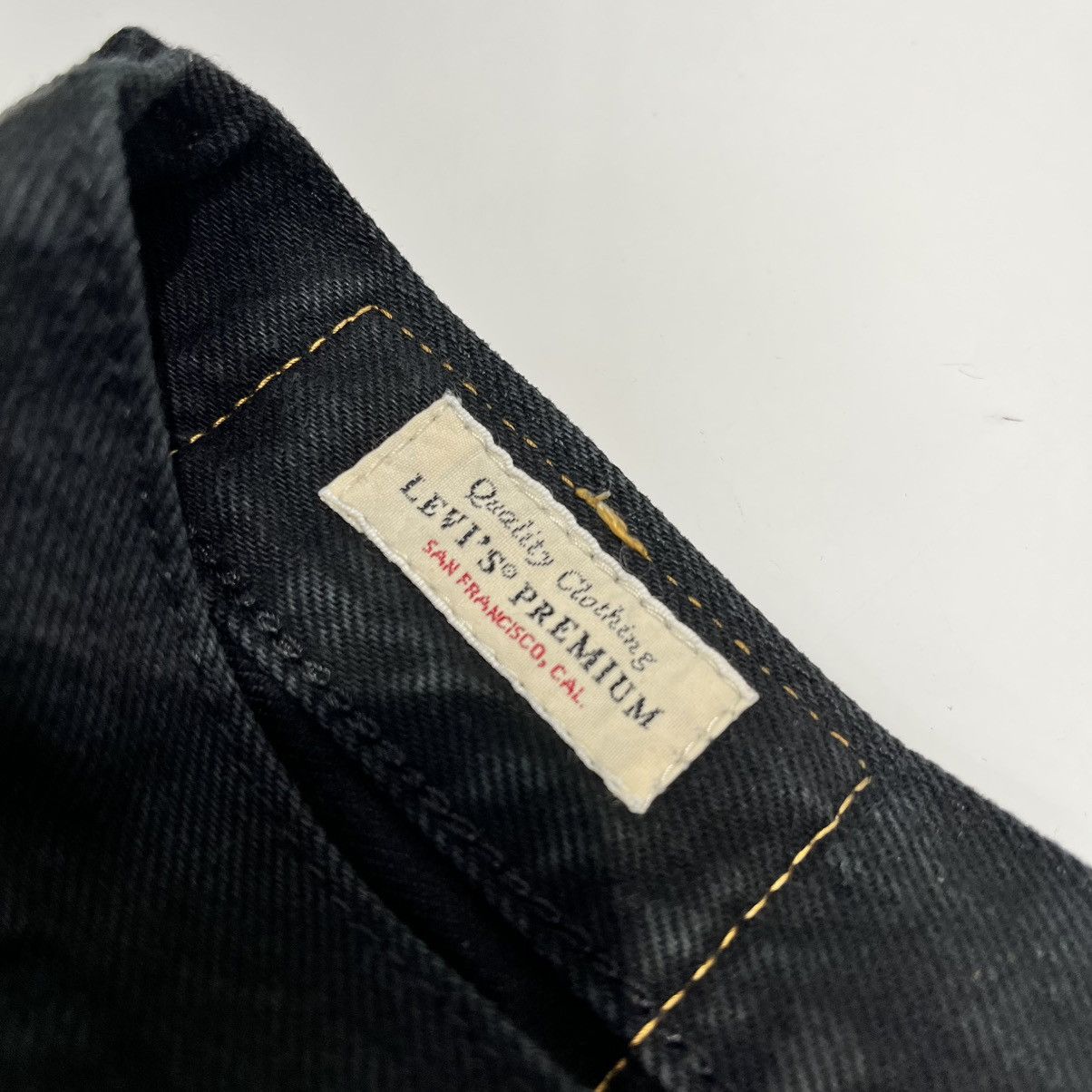 Levi's Levis Denim Pants Black Size US 32 / EU 48 - 5 Thumbnail