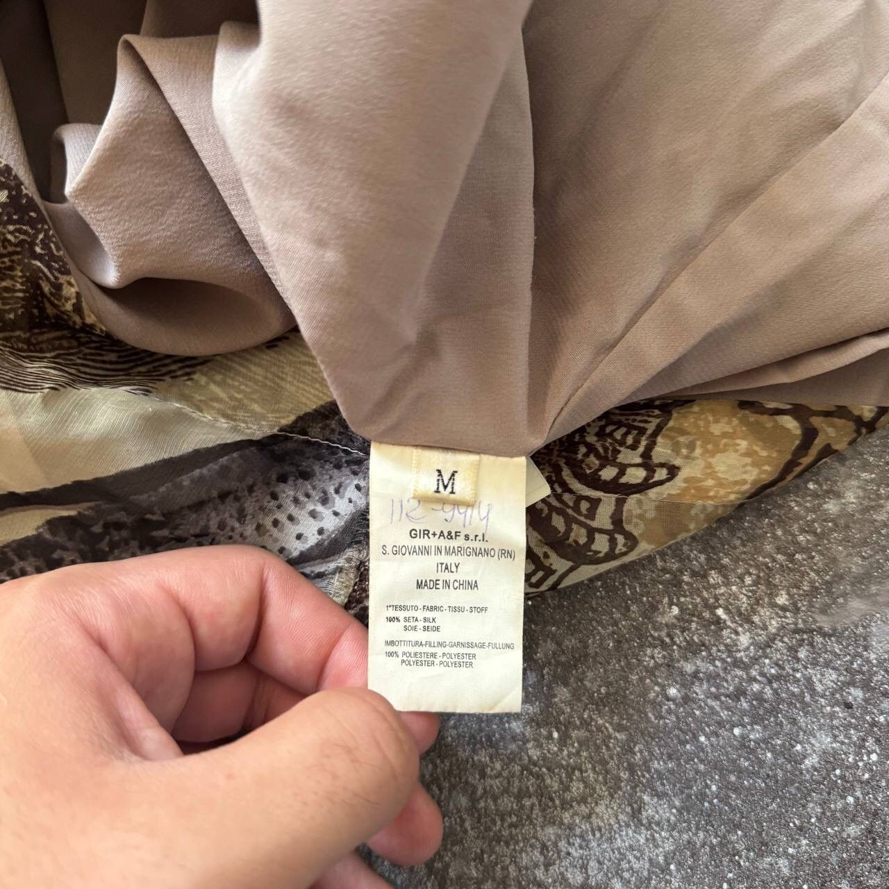 Japanese Brand × Marithe + Francois Girbaud Le Jean De Marithe + Francois Girbaud Avant Garde Silk Dress Size M / US 6-8 / IT 42-44 - 11 Thumbnail