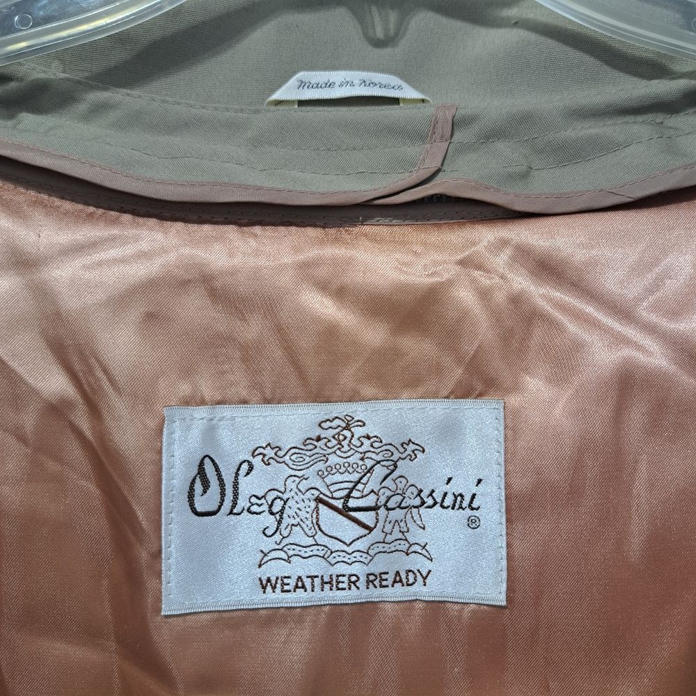 Oleg Cassini Vintage Oleg Cassini Men's Trench Coat Removable Lining Size Size US XL / EU 56 / 4 - 4 Thumbnail