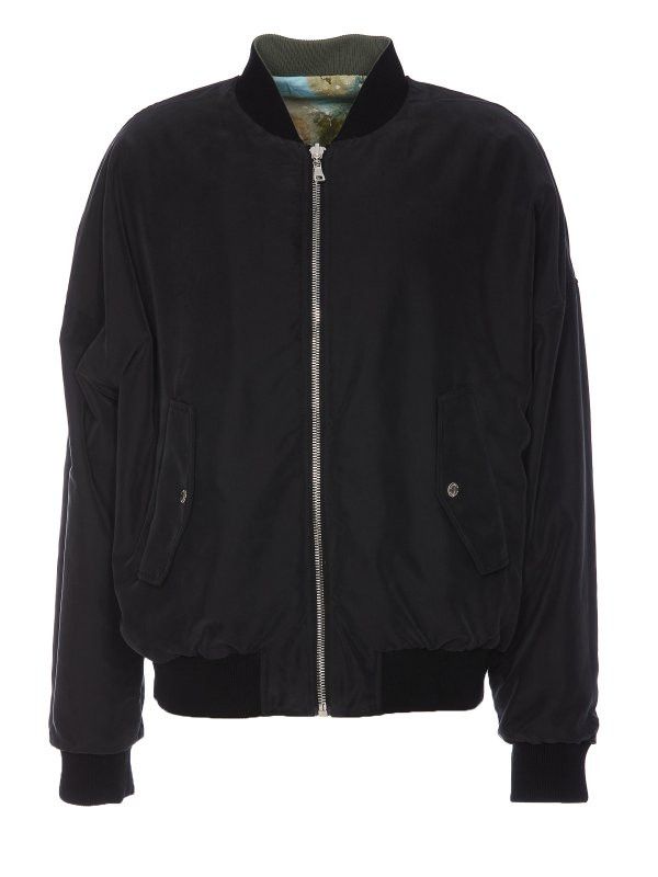Balmain o1s1rm0624 Reversible Bomber Jacket in Multicolor Size US M / EU 48-50 / 2 - 4 Thumbnail