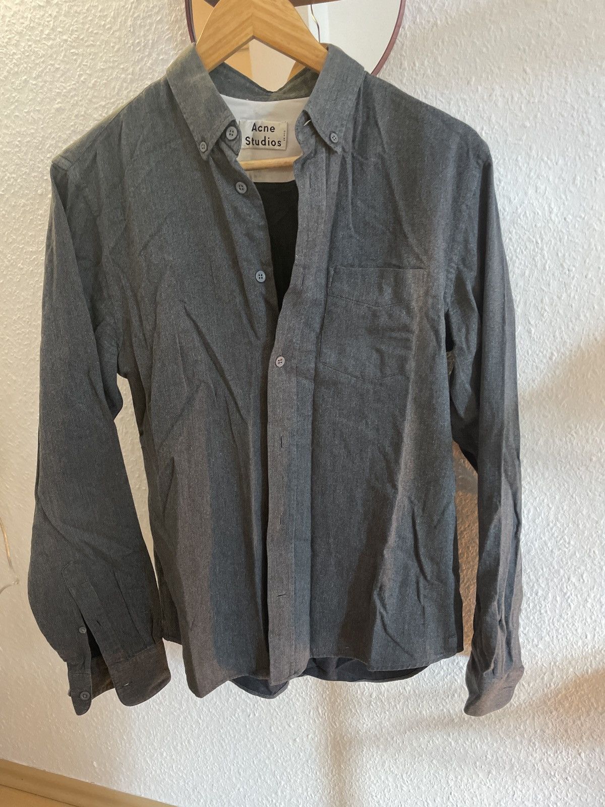 Acne Studios Acne Studios AW17 Isherwood shirt Size US M / EU 48-50 / 2 - 1 Thumbnail