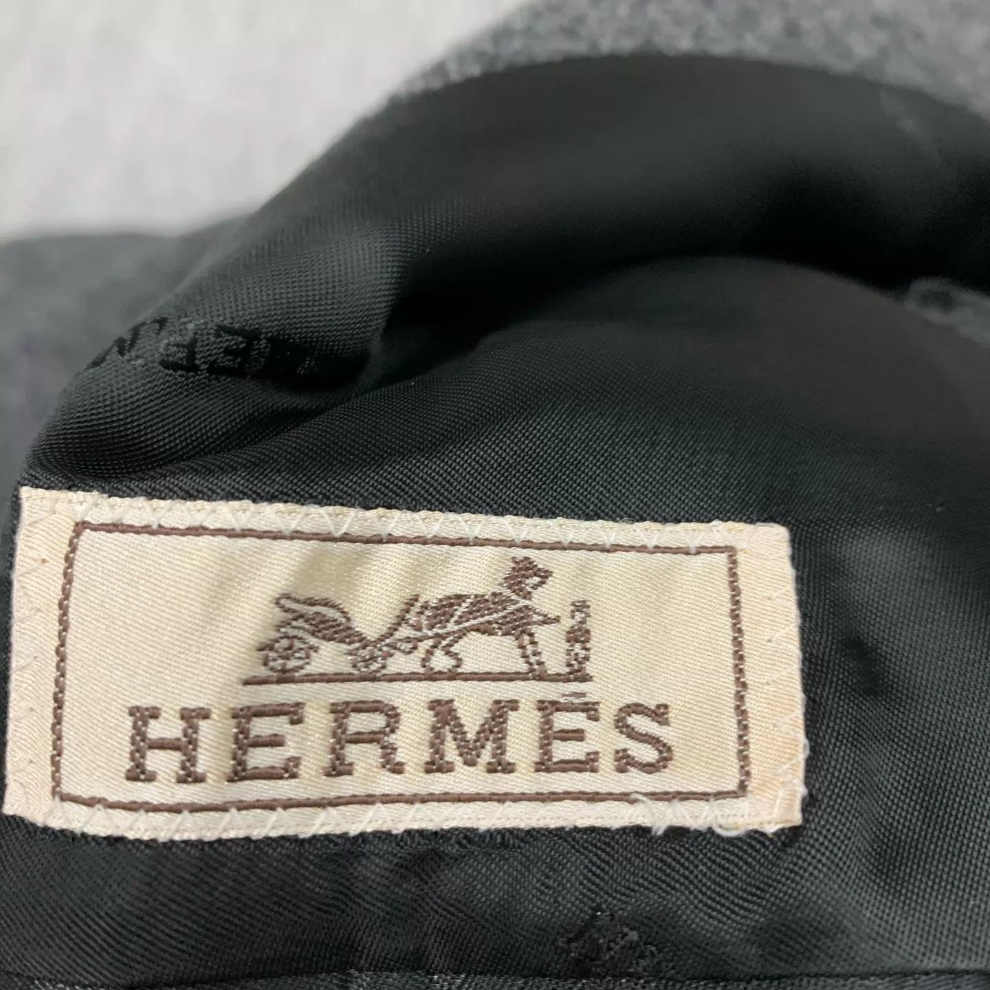 Hermes Hermes Gray Wool Overcoat 48 98 New Size US M / EU 48-50 / 2 - 4 Thumbnail