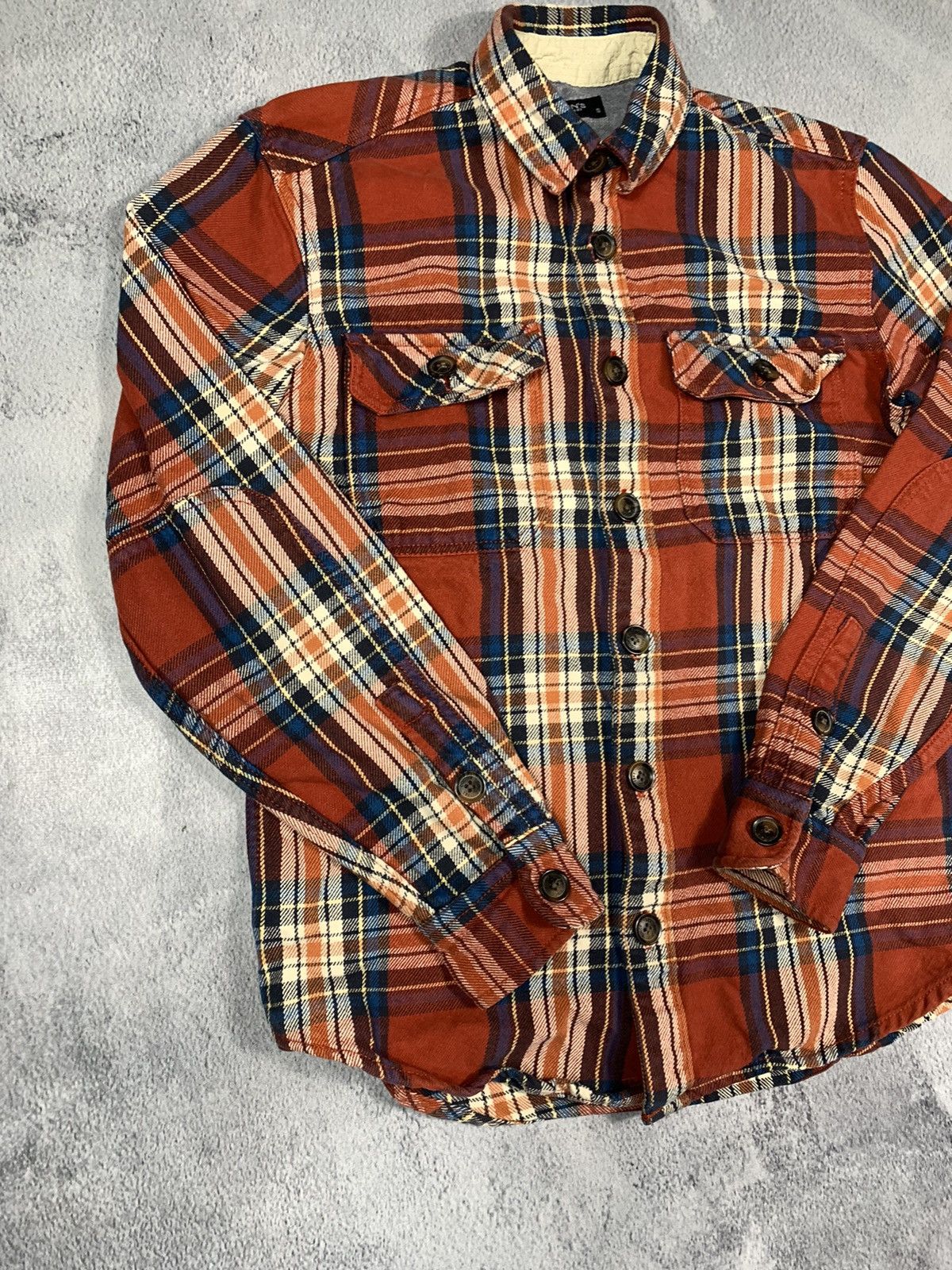 Flannel × Vintage Vintage Y2K style long sleeve button ups workwear size S Size US S / EU 44-46 / 1 - 2 Thumbnail