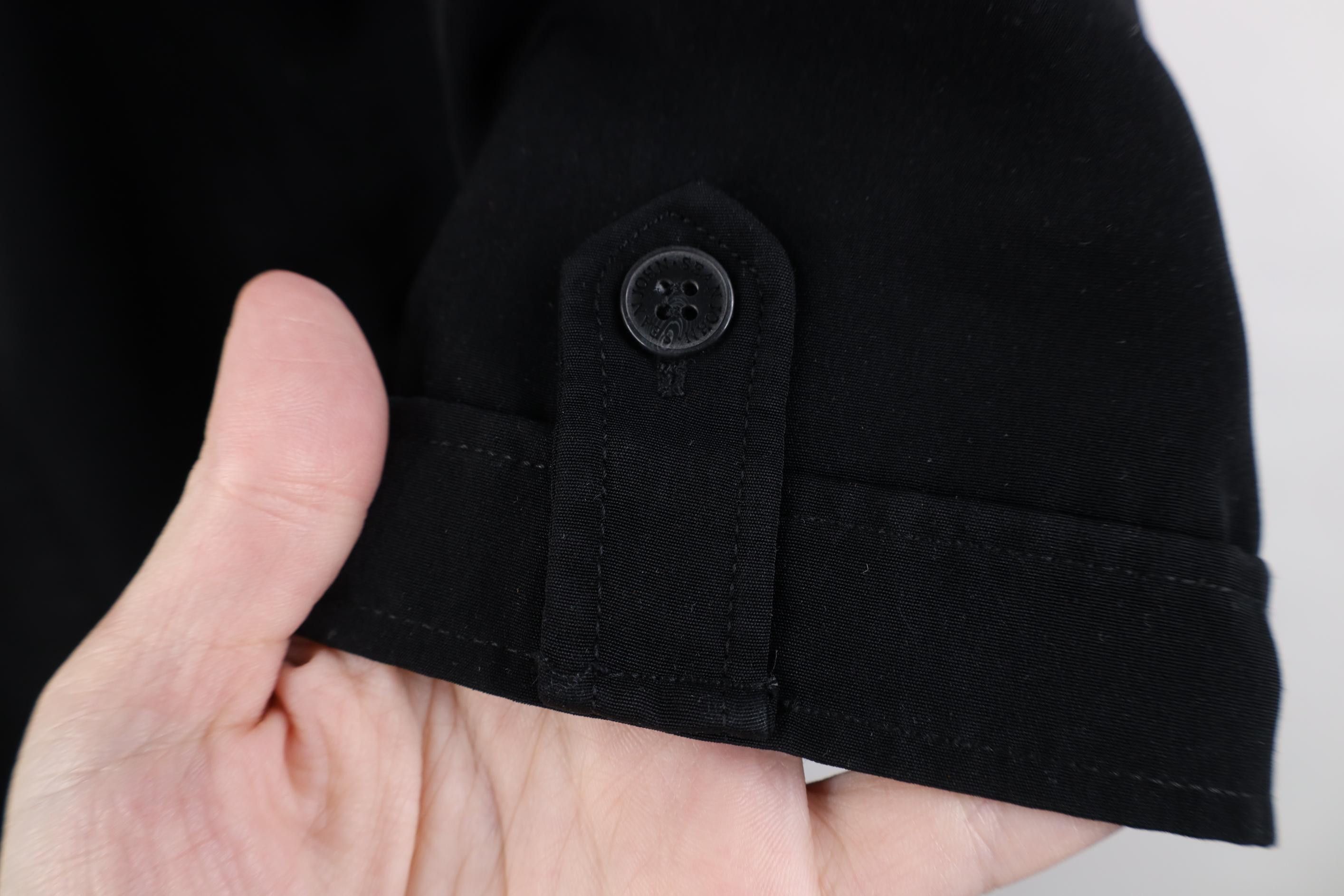Sean John Vintage 90s Y2K Sean John Fit Collared Button Shirt Black Size US XL / EU 56 / 4 - 8 Thumbnail