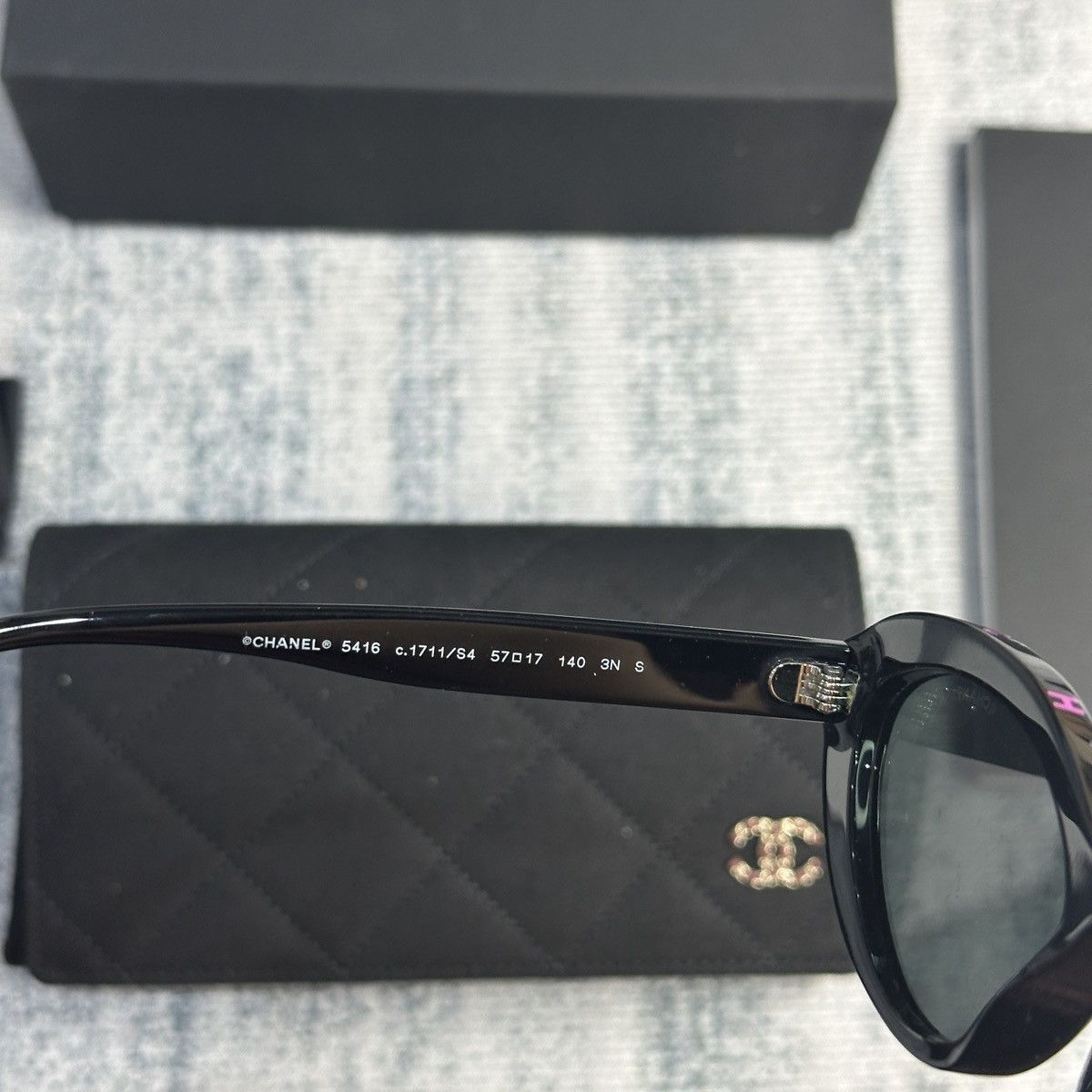 Chanel CHANEL 0CH5416 1711S4 SUNGLASSES Size ONE SIZE - 7 Thumbnail