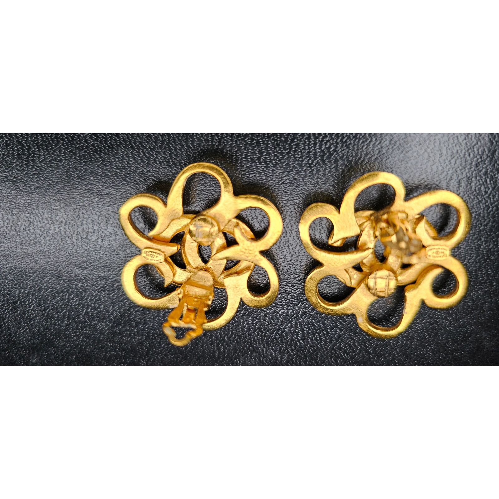 Chanel CHANEL Pre-Owned 1996 CC Flower clip-on earrings Size ONE SIZE - 6 Thumbnail