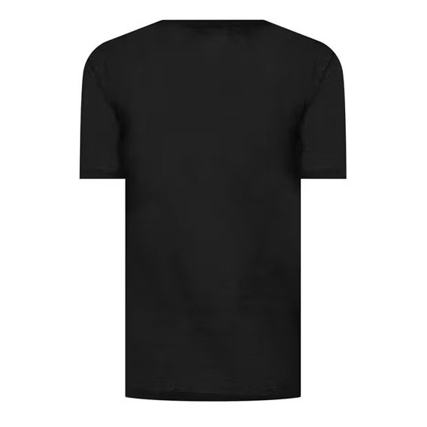 Jil Sander o1g2r1mq1024 Round Neck Logo T-Shirt in Black Size XS / US 0-2 / IT 36-38 - 3 Thumbnail