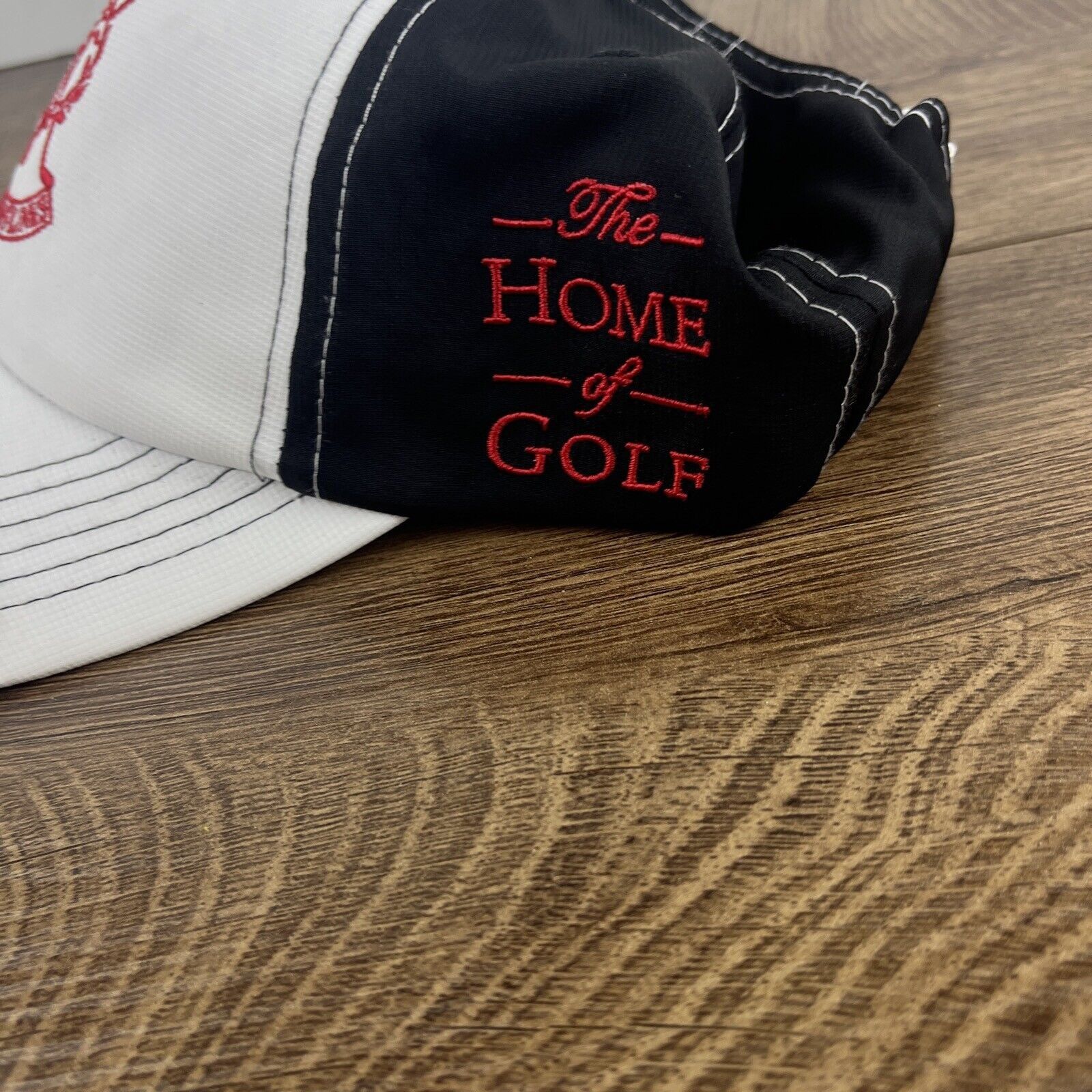 Other St Andrews Links Hat Saint Adnrews White Hat Adjustable Adul Size ONE SIZE - 8 Thumbnail