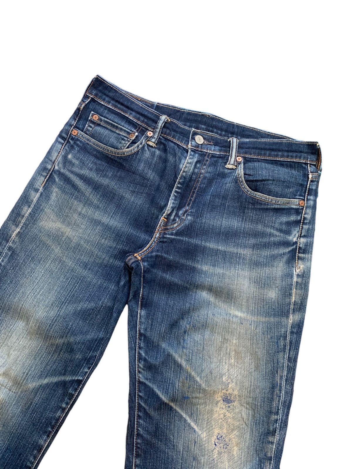 Levi's Levis 511 Distress Denim Pants (AB20) Size US 33 - 6 Thumbnail