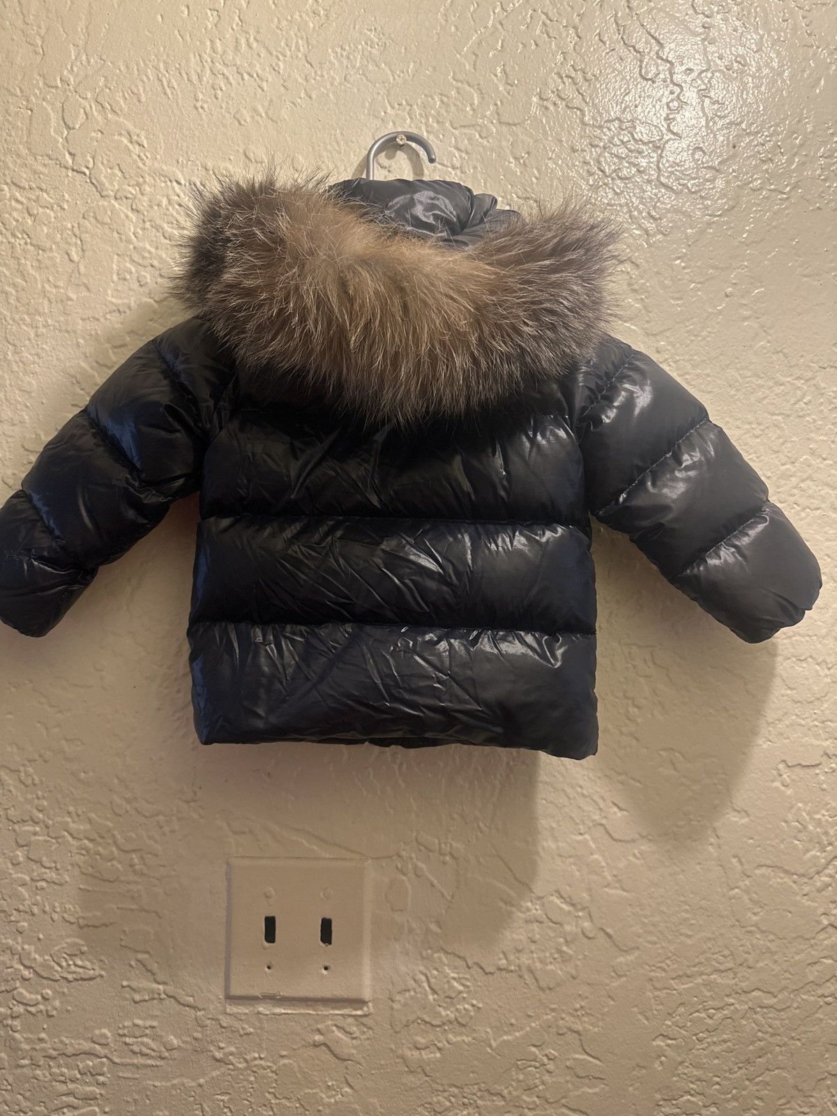 Moncler Kids K2 Hooded Faux Fur-Trimmed Down Jacket 18-24 Months Size XXS / US 00 / IT 34 - 4 Thumbnail