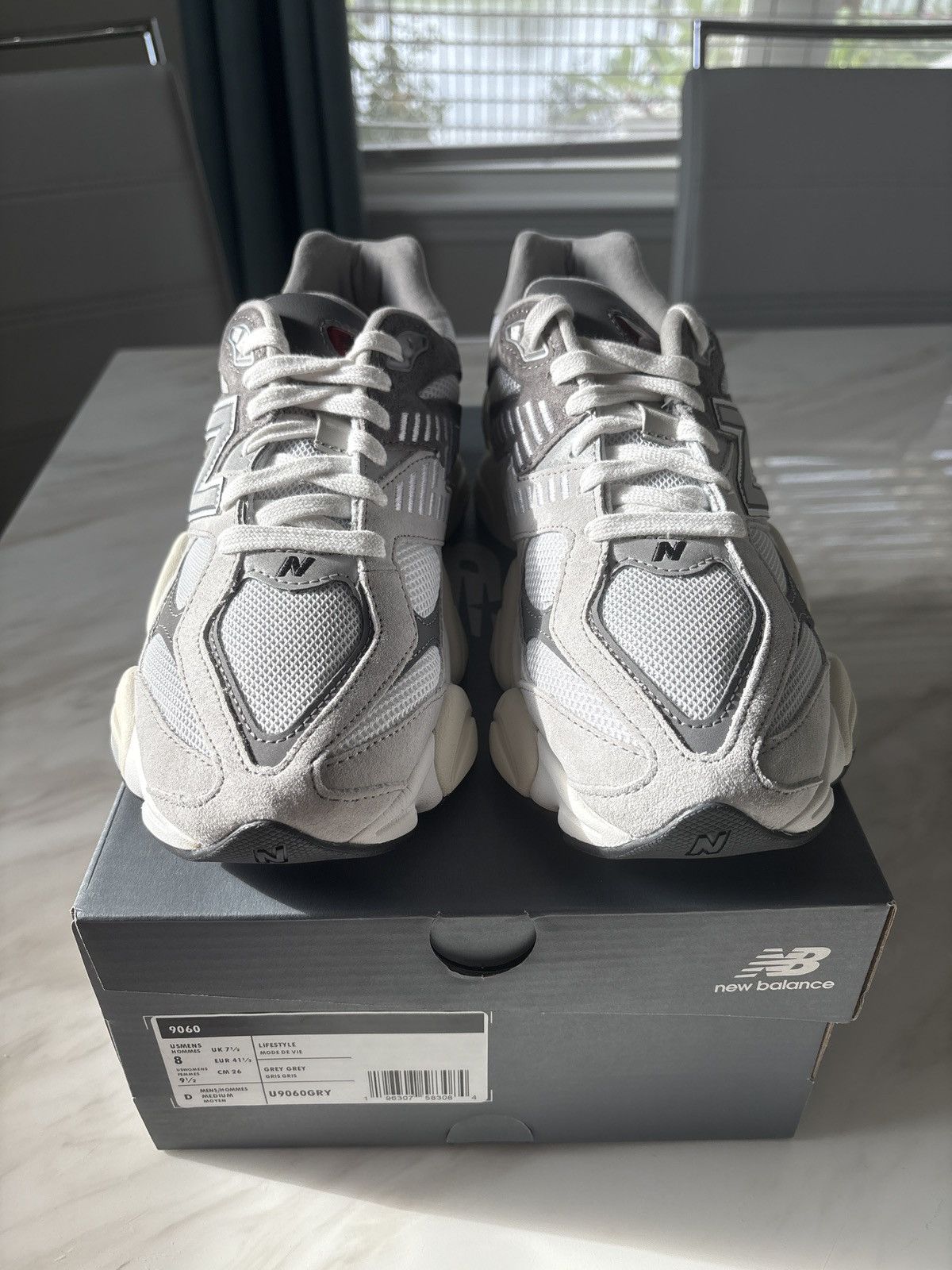 New Balance New Balance 9060 Rain Cloud Size US 8 / EU 41 - 4 Thumbnail
