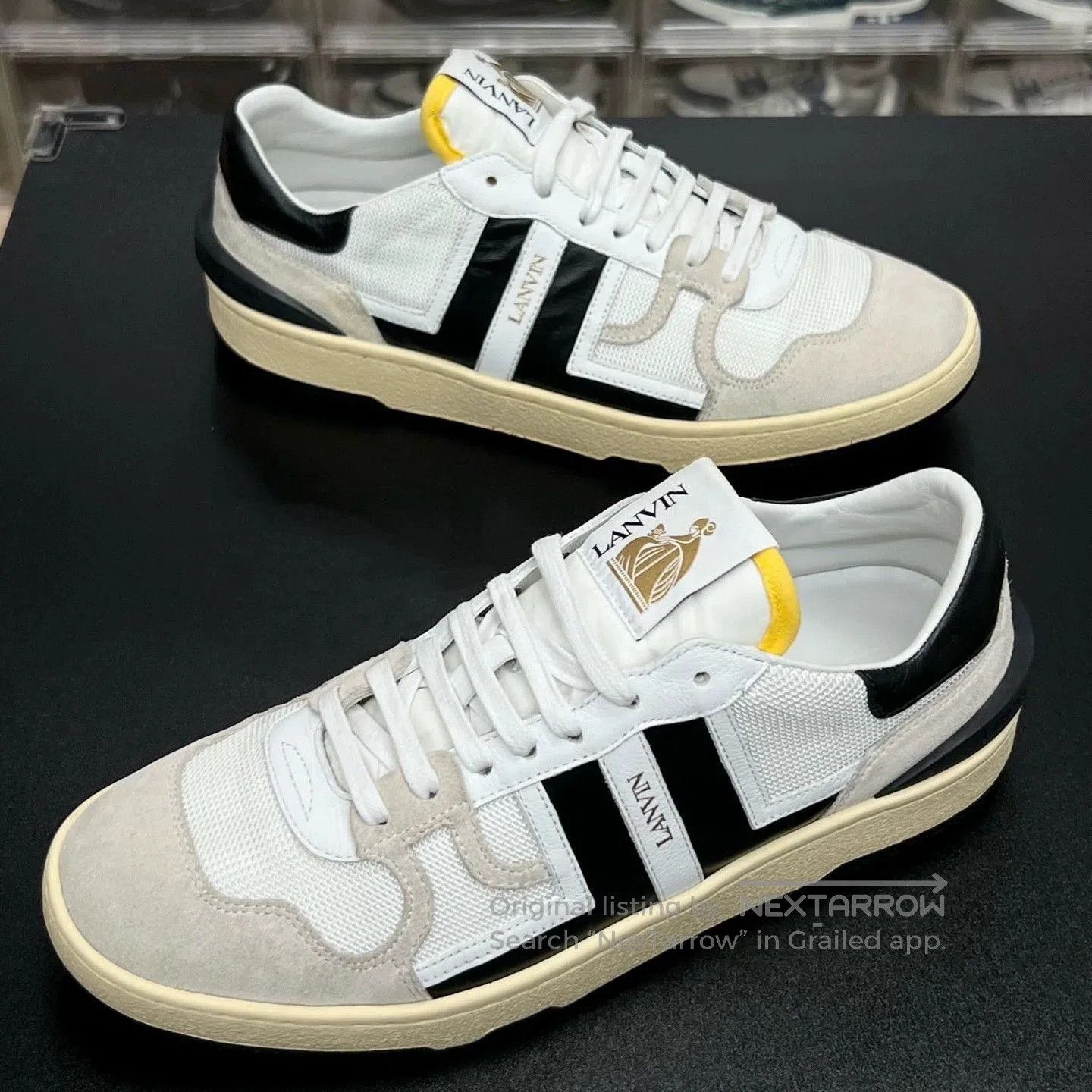 Lanvin lanvin clay black and white sneakers size 42. Size US 9 / EU 42 - 1 Thumbnail