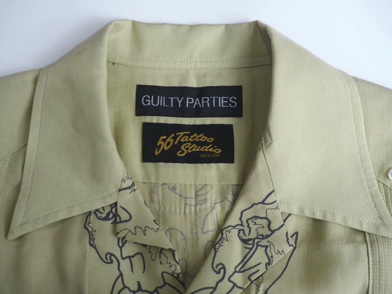 Wacko Maria Wacko Maria SS24 Olive Green Cuban Shirt Size US M / EU 48-50 / 2 - 3 Thumbnail