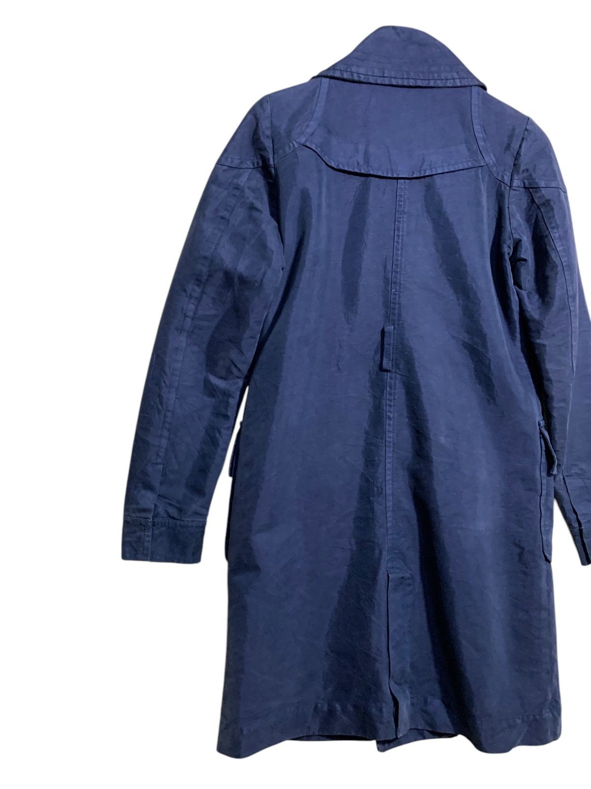 Diesel 🔥DIESEL TRENCH COATS NAVY Size US XS / EU 42 / 0 - 6 Thumbnail
