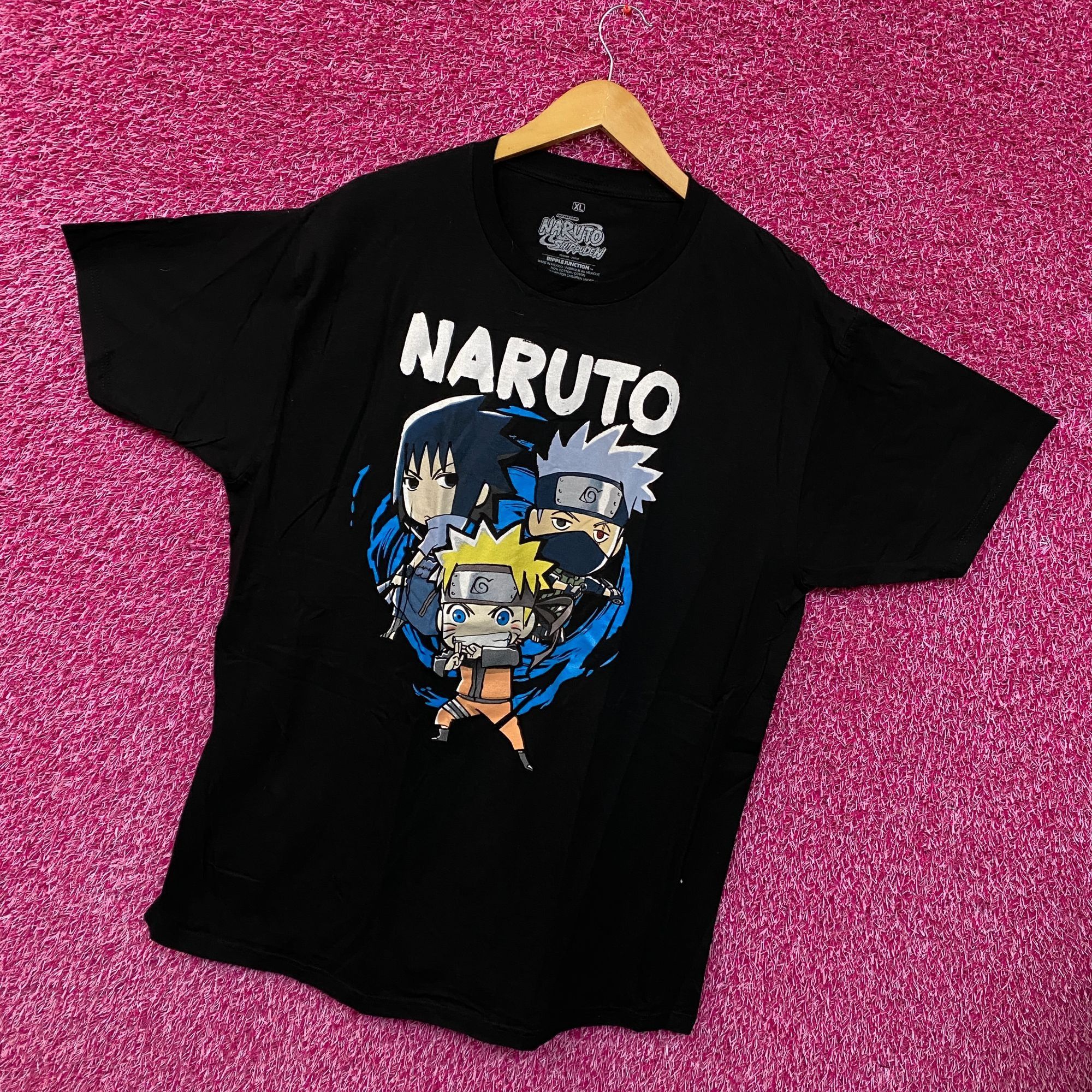 Anime Naruto Chibi style Anime Tshirt size Extra Large Size US XL / EU 56 / 4 - 3 Thumbnail