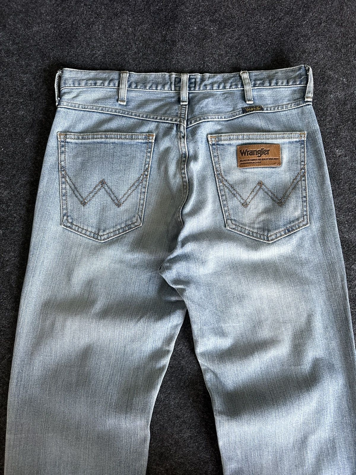 Vintage × Wrangler Vintage Wrangler Crafted With Pride Denim Size 31 D120 Size US 31 - 4 Thumbnail