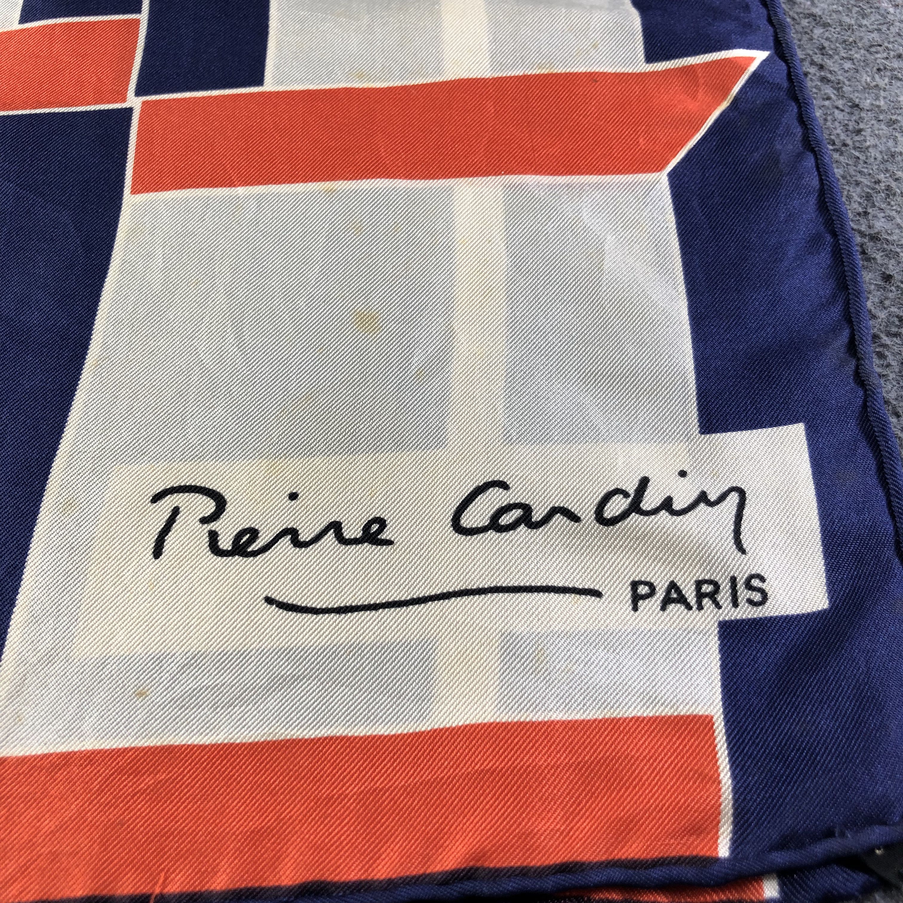 Pierre Cardin Pierre Cardin Silk Stole Silk Scarf M946 Size ONE SIZE - 4 Thumbnail
