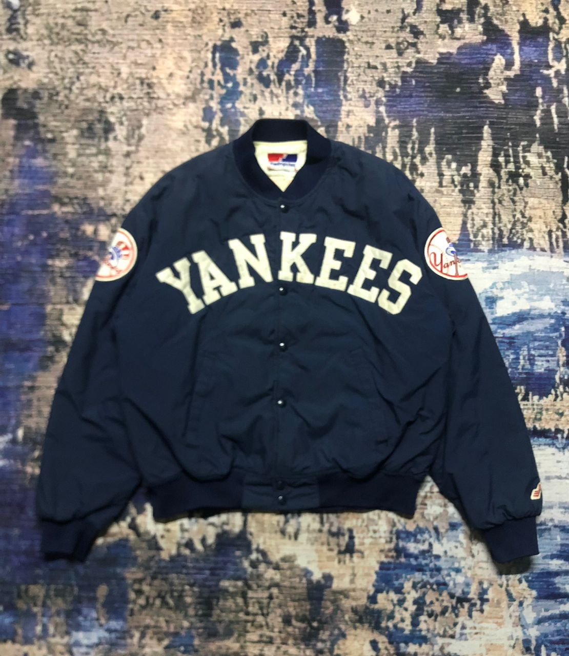 Swingster Vintage Swingster Supplex New York Yankees Baseball Jacket Size US L / EU 52-54 / 3 - 1 Thumbnail