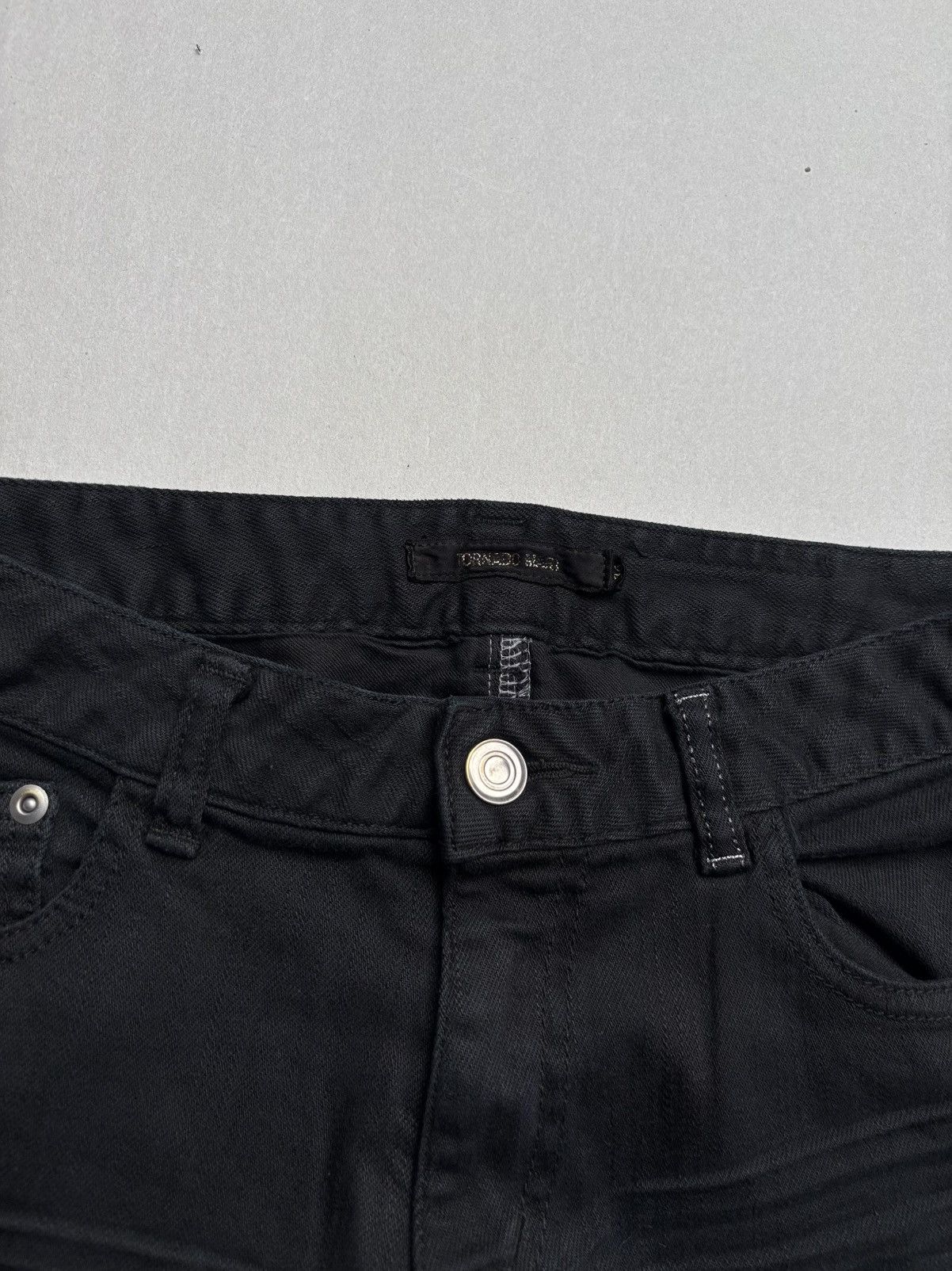Tornado Mart Lace up flare jeans Size US 27 - 4 Thumbnail