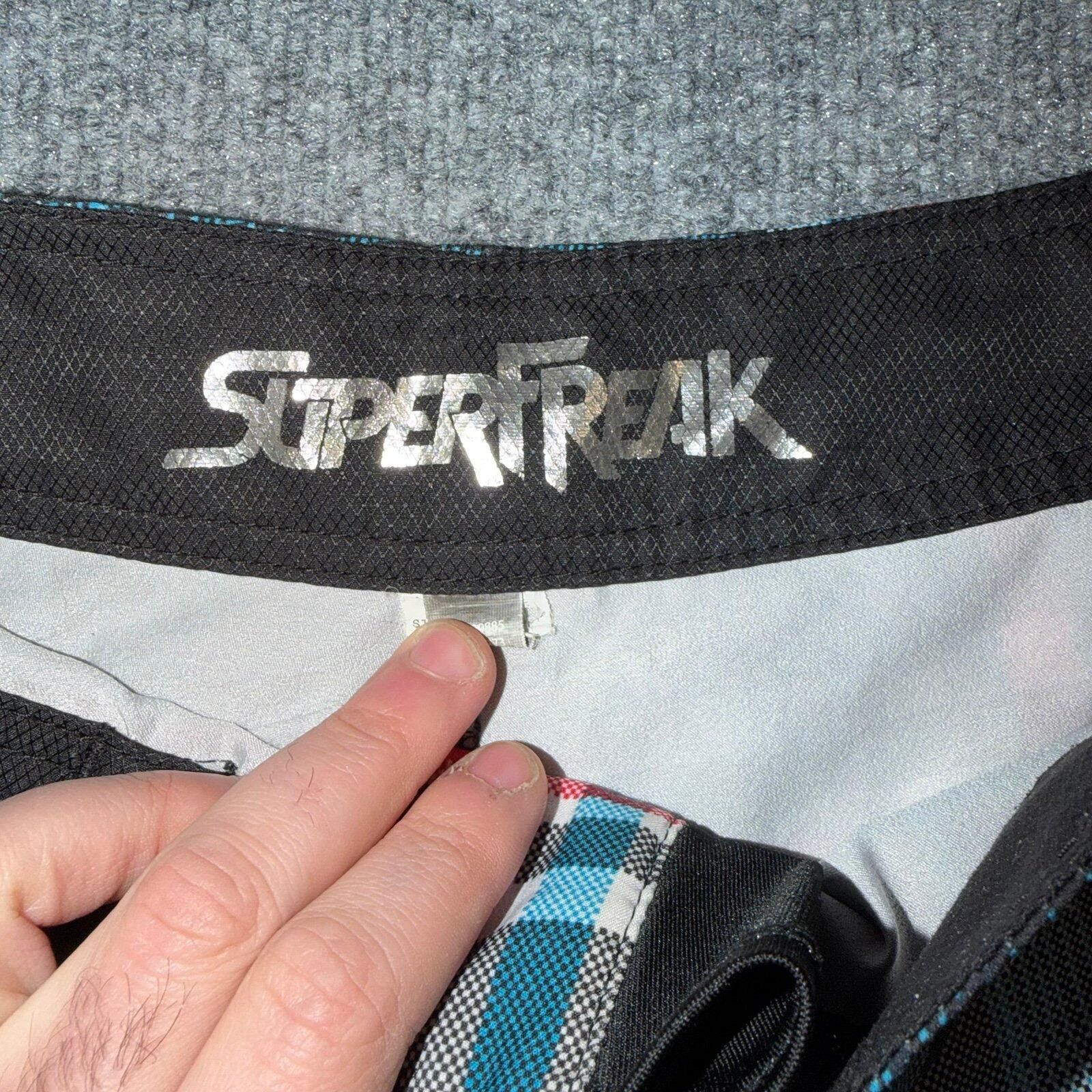 O'Neill O’Neill Superfreak Blue Plaid Surf Board Shorts Mens MD 32 Size US 32 / EU 48 - 5 Thumbnail