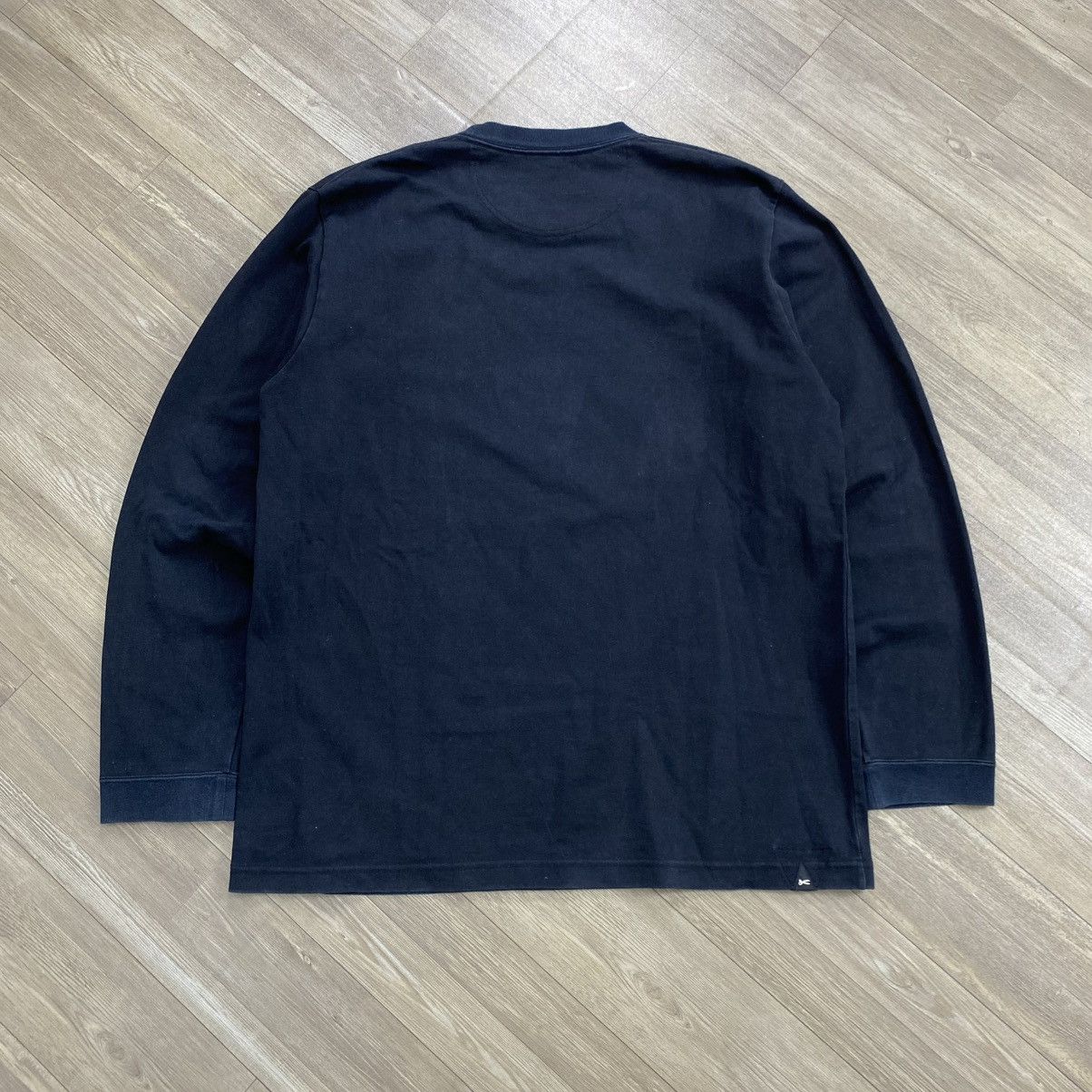 White Mountaineering White Mountaineering X Denham Spell Out T Shirt Long Sleeve Size US L / EU 52-54 / 3 - 18 Thumbnail