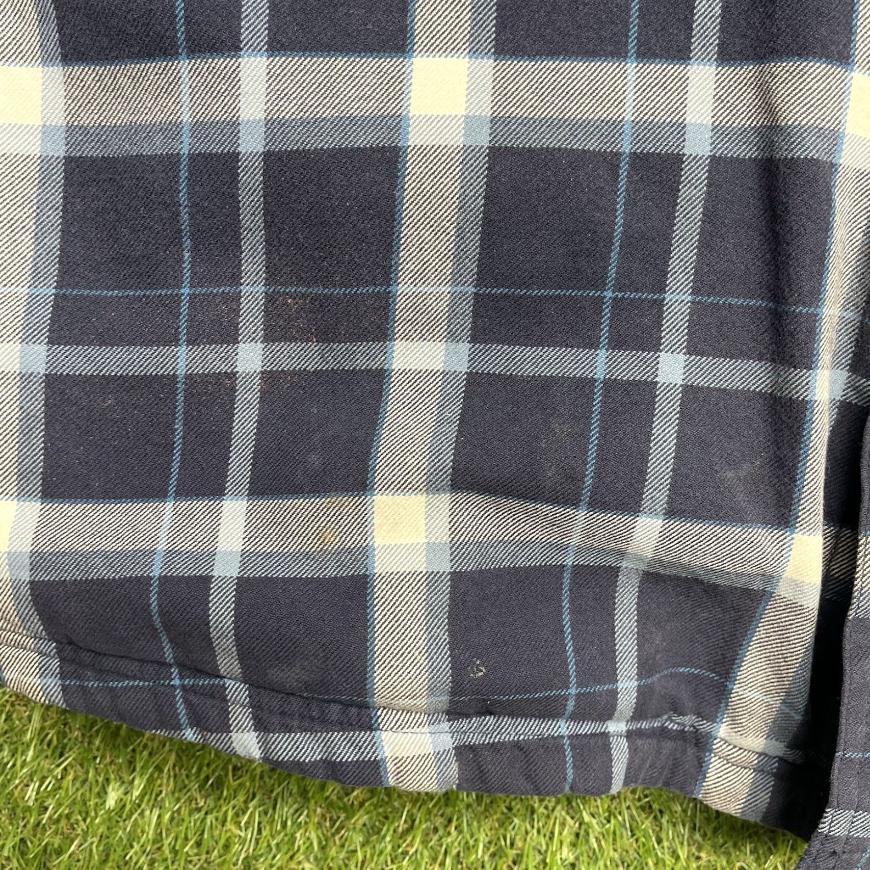 Vintage L.L. Bean Flannel Shirt Large Tall LT Blue Shacket Outdoor Hiking Workwear Mens Size US L / EU 52-54 / 3 - 5 Thumbnail