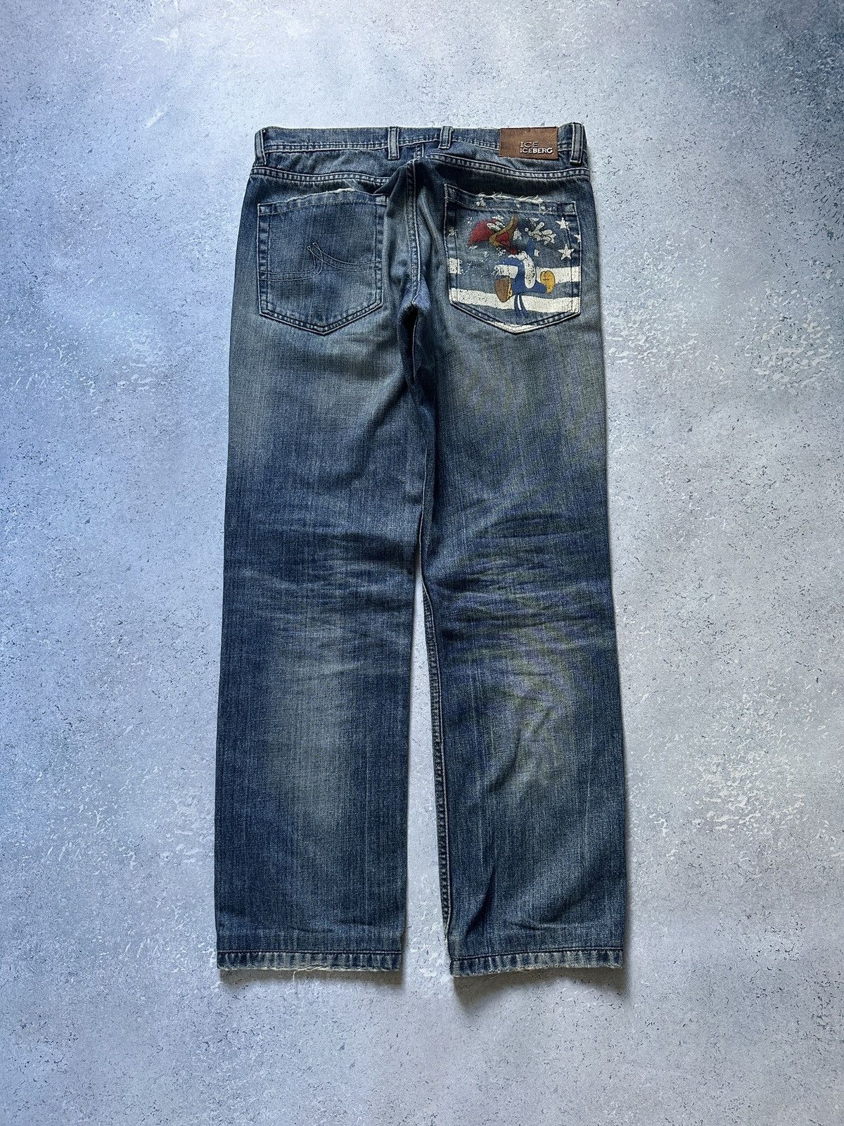 Iceberg Iceberg Looney Tunes Jeans Men’s 31 Vintage Disney Rare Size US 31 - 1 Thumbnail