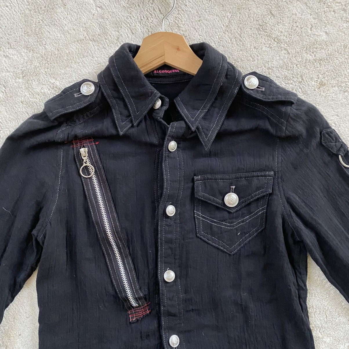 Japanese Brand Vintage Punk algonquins button up japan Size S / US 4 / IT 40 - 4 Thumbnail