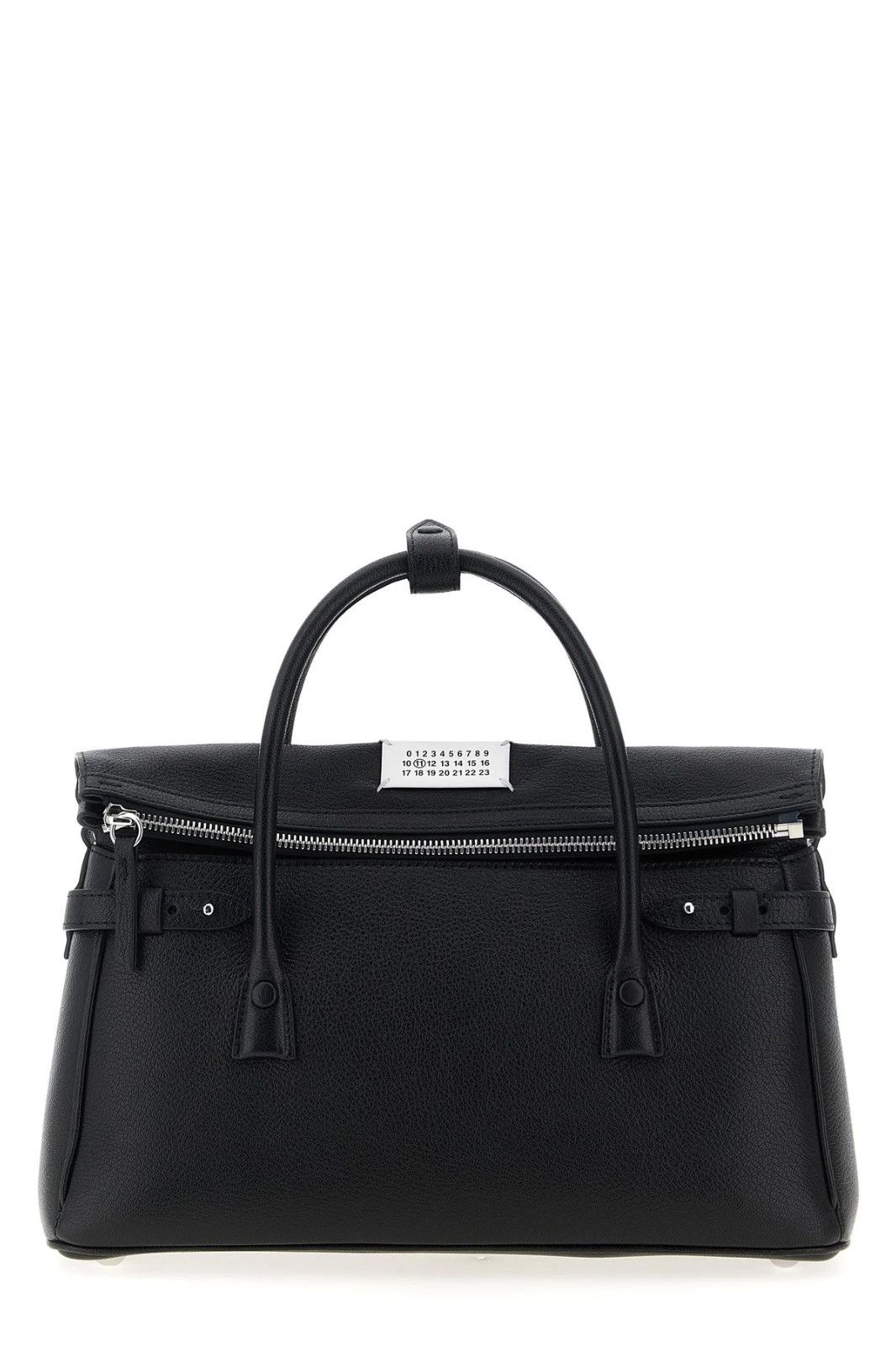Maison Margiela Margiela 5AC Classique E/W Black Leather Top Handle Size ONE SIZE - 1 Thumbnail