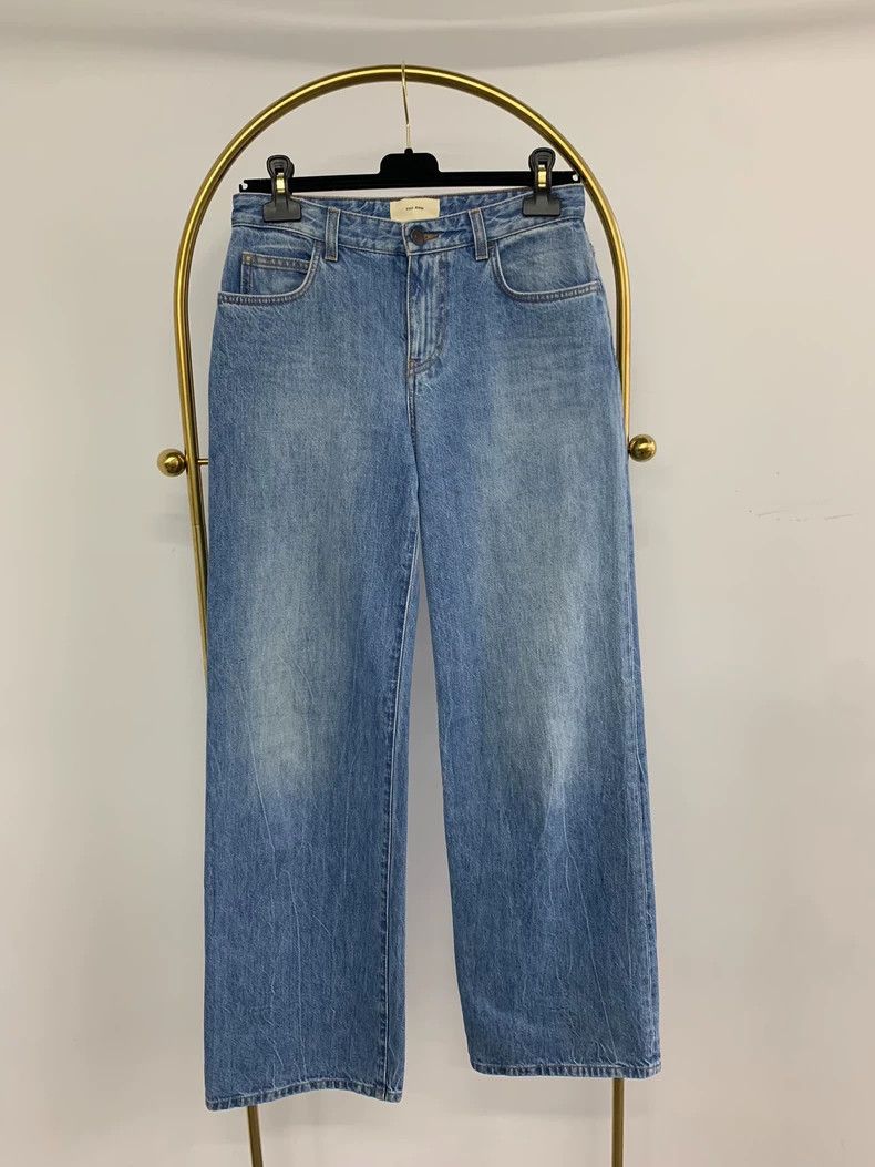 The Row The Row Eglitta Washed Blue Jeans - dmc Size US 26 / EU 42 - 1 Thumbnail