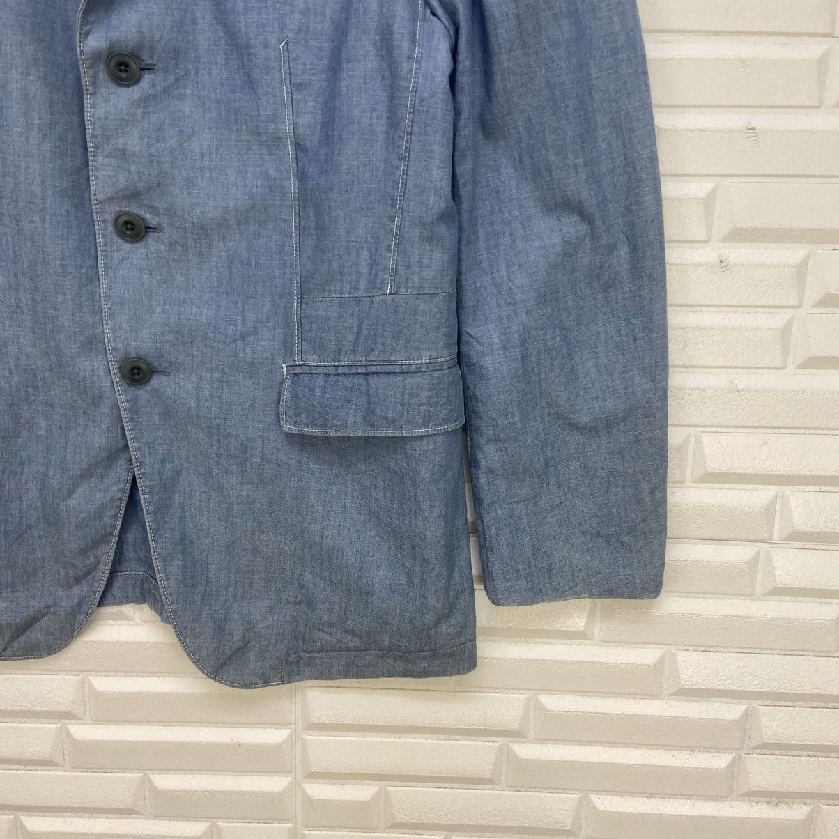 Lemaire × Uniqlo Lemaire Uniqlo Indigo Coat Jacket Size US S / EU 44-46 / 1 - 6 Thumbnail