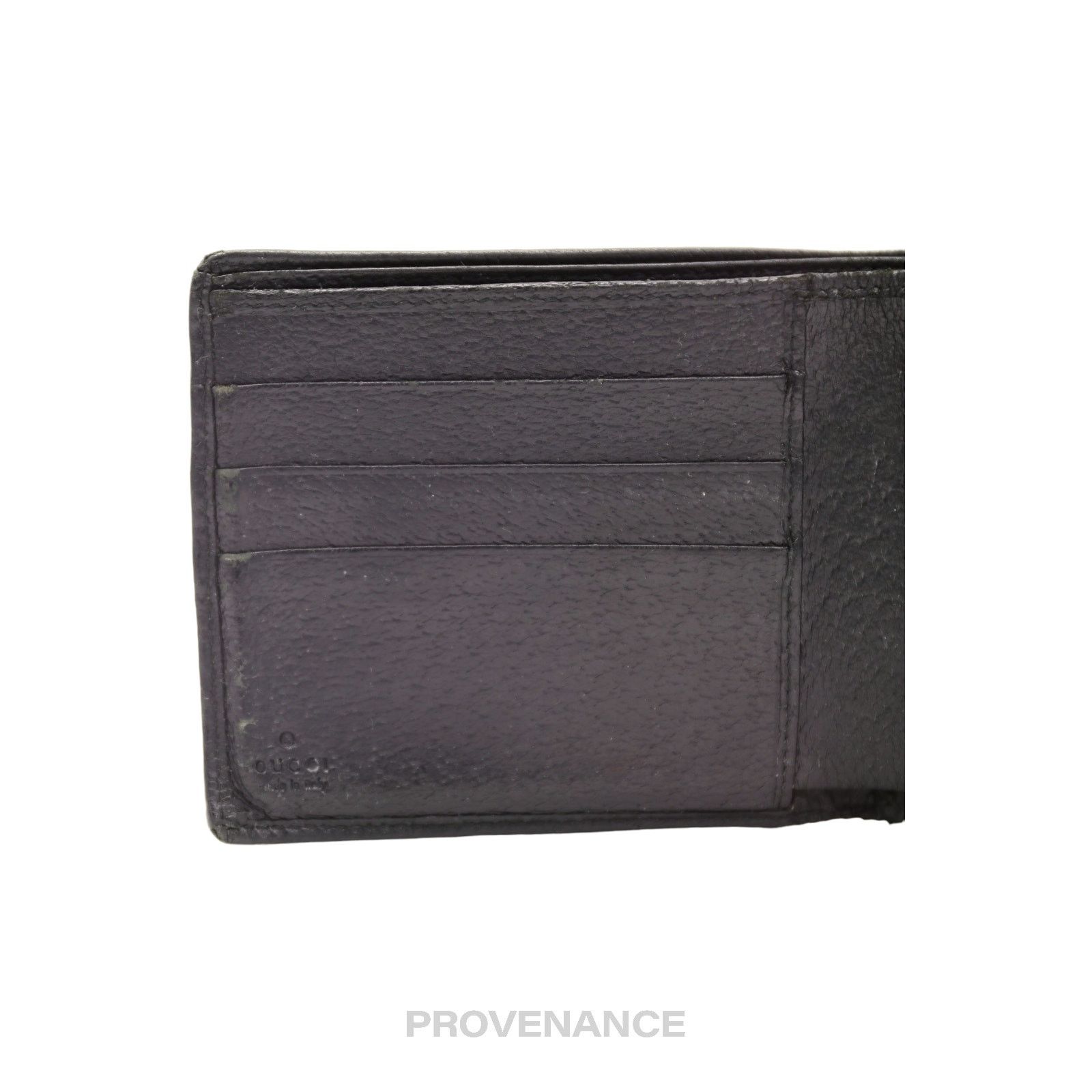 Gucci 🔴 Gucci GG Bifold Wallet - Black GG Canvas Size ONE SIZE - 6 Thumbnail