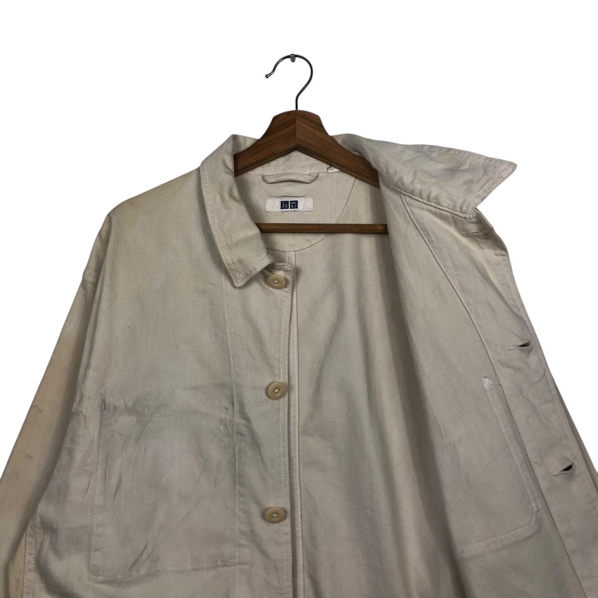 Japanese Brand 📌Vintage Chore Worker Jacket Uniqlo Issey Miyake Size US L / EU 52-54 / 3 - 13 Thumbnail