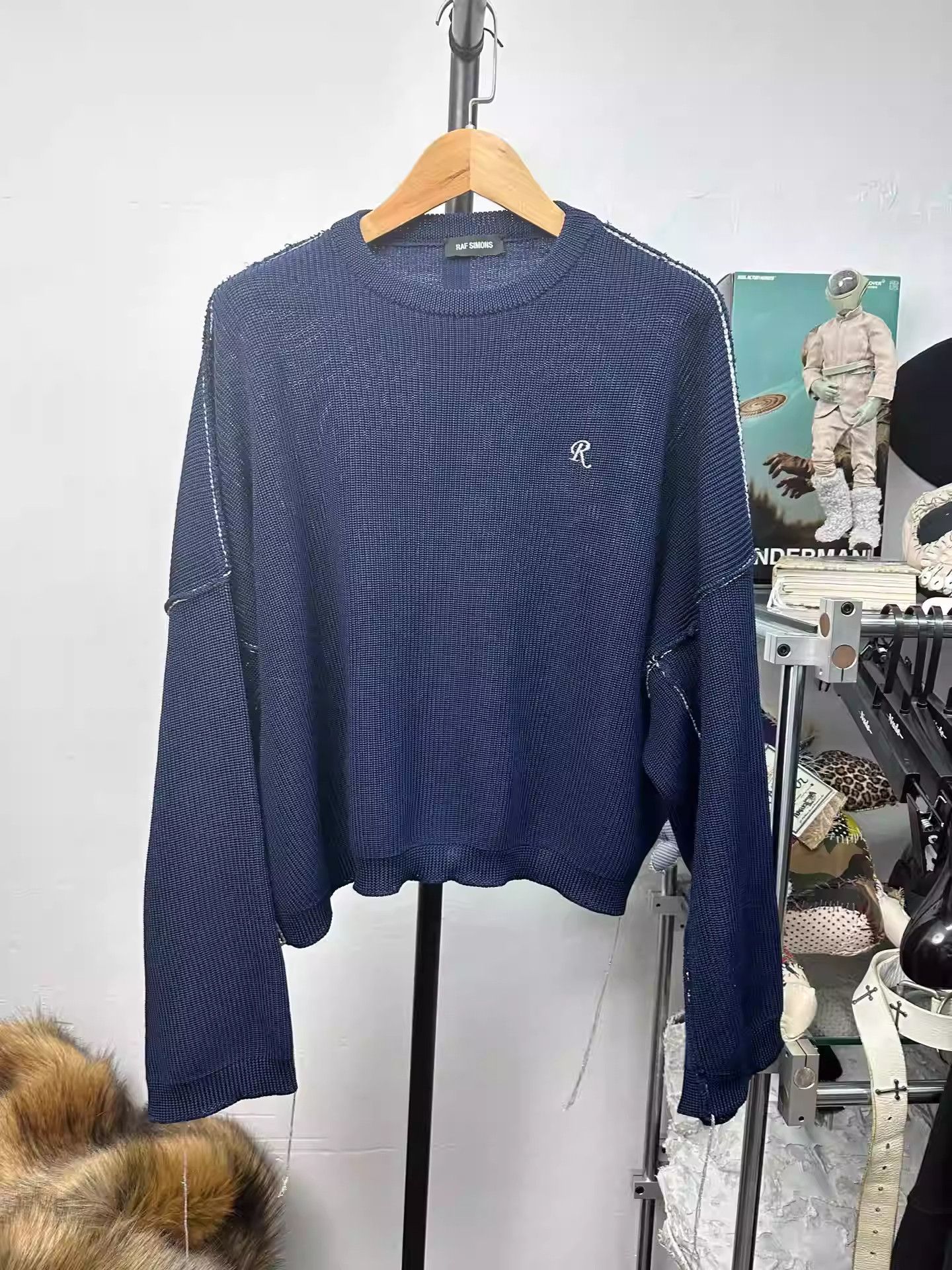 Raf Simons Raf simons 19ss short silhouette knit fringe sweater Size US M / EU 48-50 / 2 - 1 Thumbnail