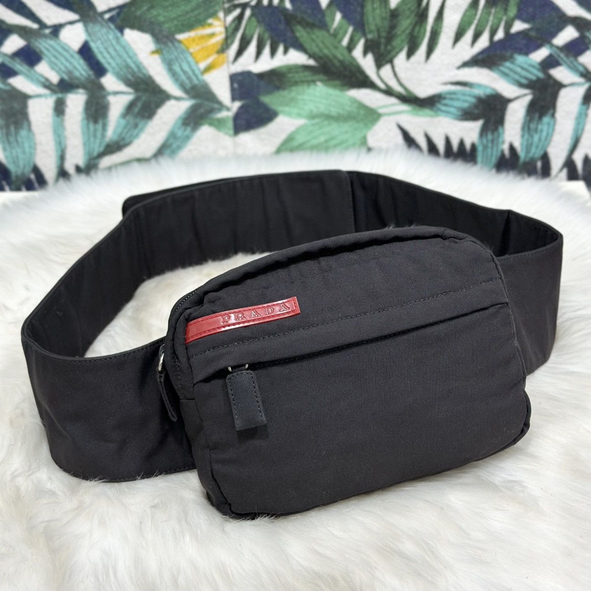 Prada Authentic PRADA Sport Nylon Belt Bag Size ONE SIZE - 1 Thumbnail