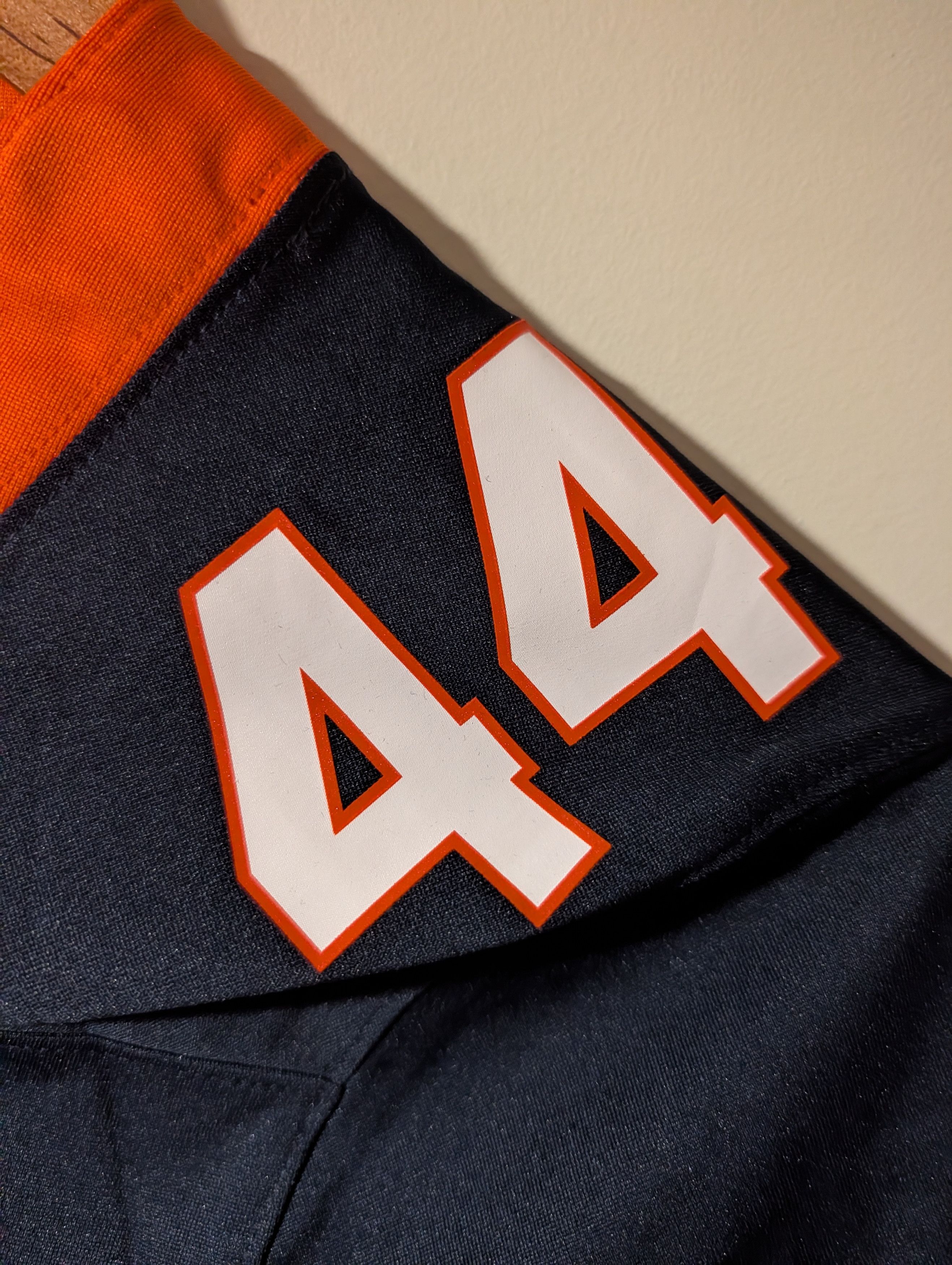 NCAA Nike Syracuse Orange #44 For The Glory Football Jersey KIDS Size US L / EU 52-54 / 3 - 5 Thumbnail