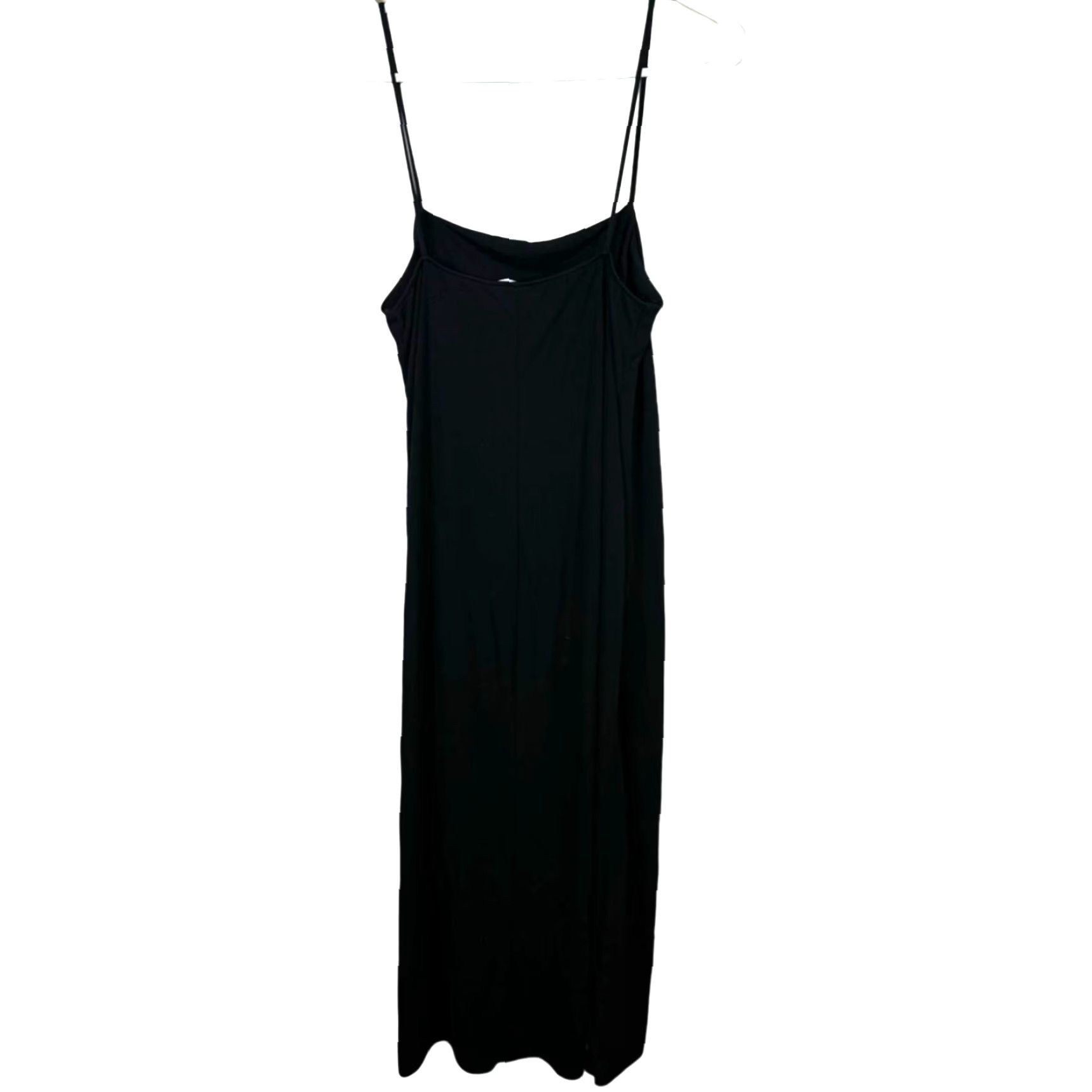 Zara Zara Dress Women’s S Black Spaghetti Strap Straight Line Maxi Dress Elegant Night Cocktail Party Size S / US 4 / IT 40 - 2 Thumbnail