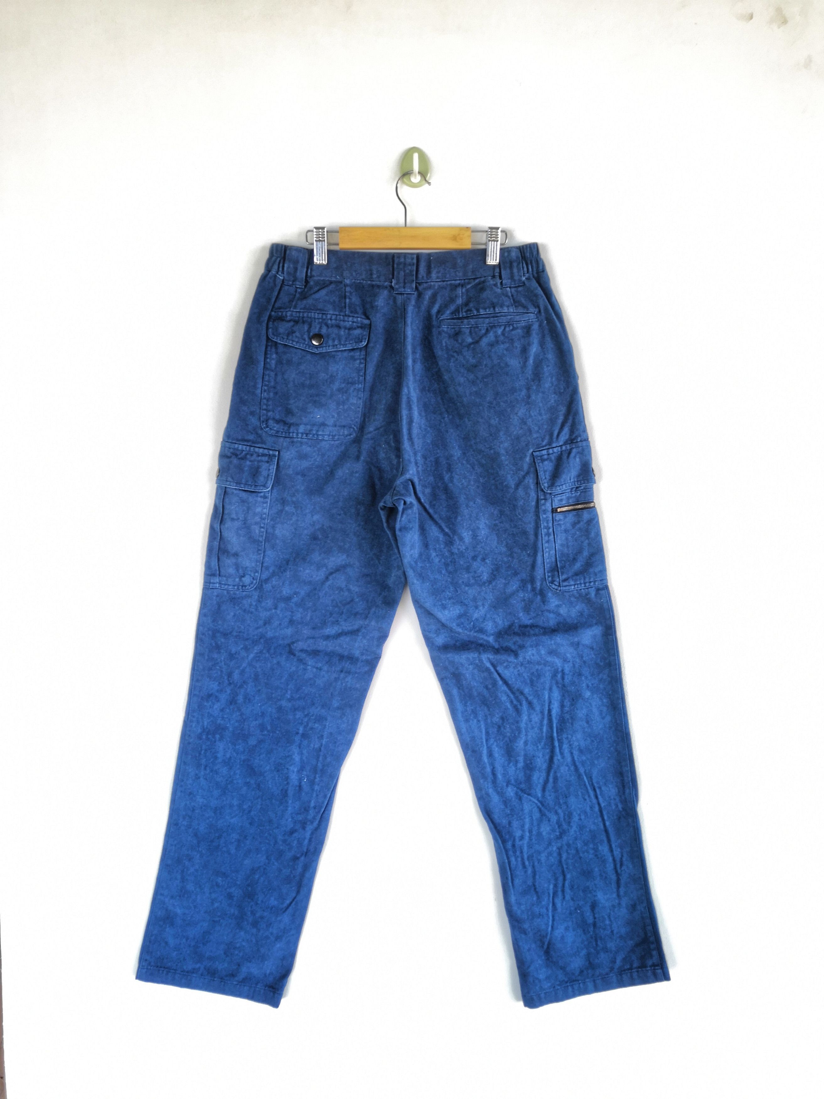 Japanese Brand Japanese Cargo Pants Multi Pocket Parachute Trousers Size US 30 / EU 46 - 2 Thumbnail