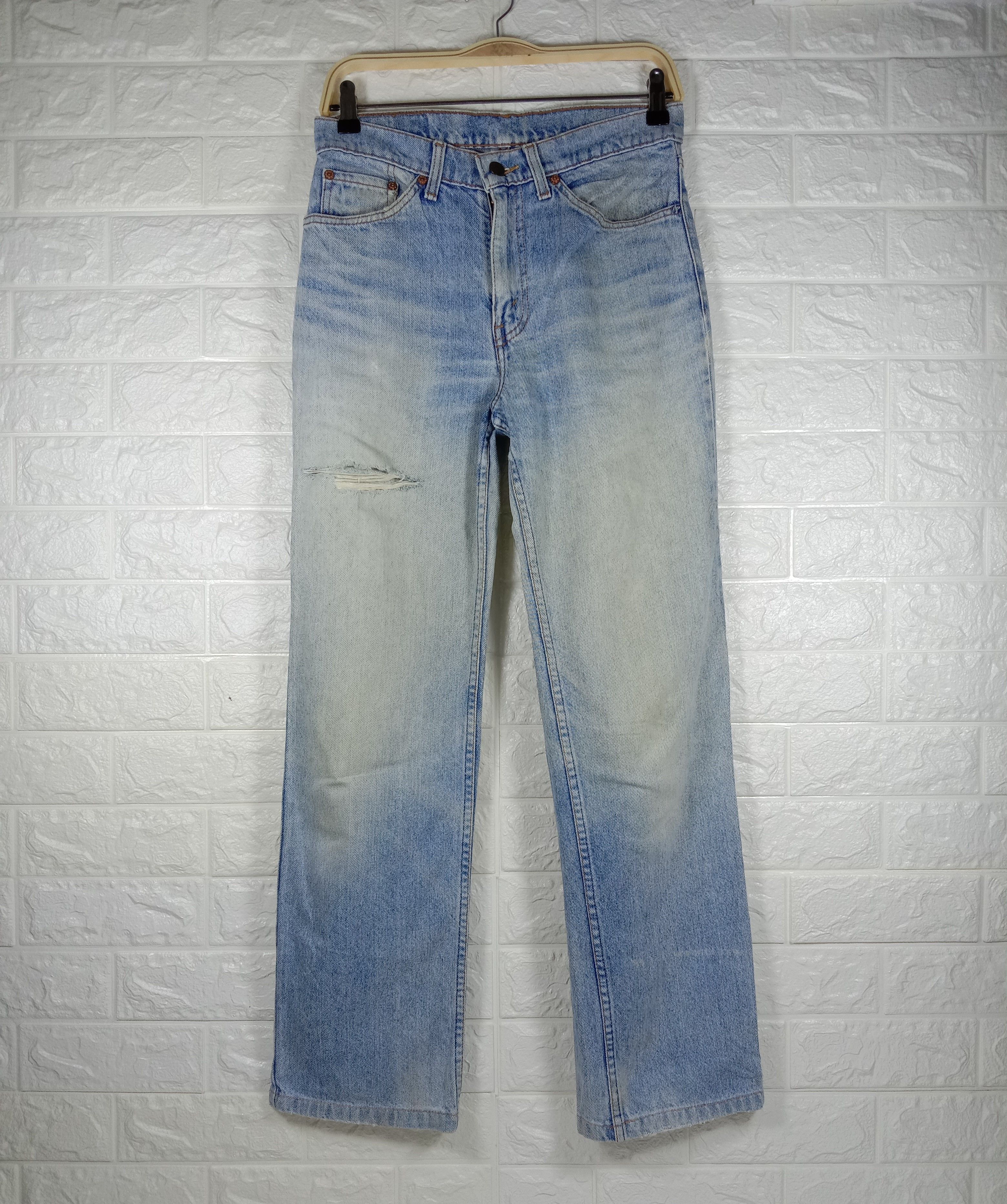 Levi's Vintage Levi's 505 Jeans Rusty Wash Distressed Denim Size US 29 - 1 Thumbnail