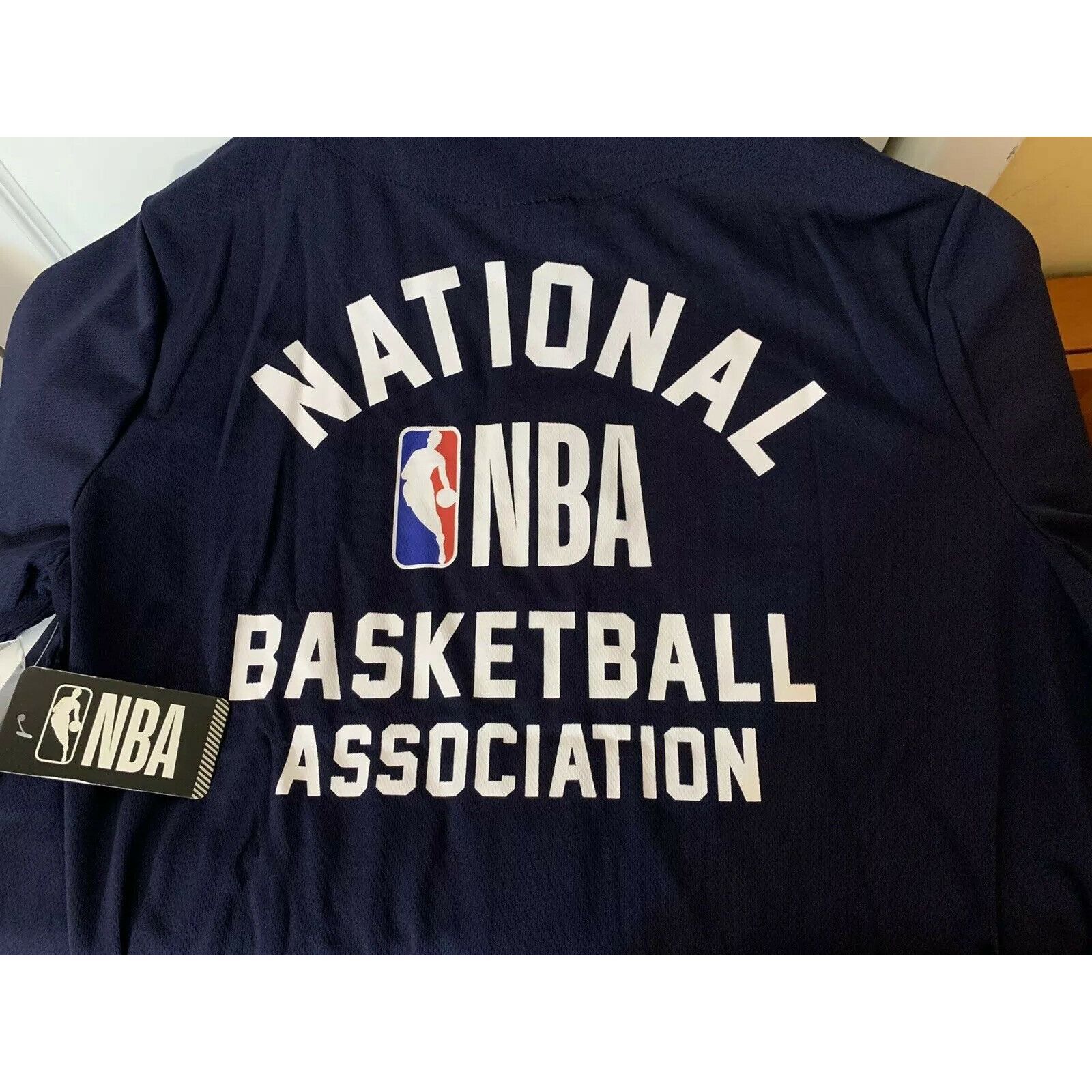 NBA New Authentic NBA #46 Men Sz L Basketball Blue Button Baseba Size US L / EU 52-54 / 3 - 9 Thumbnail