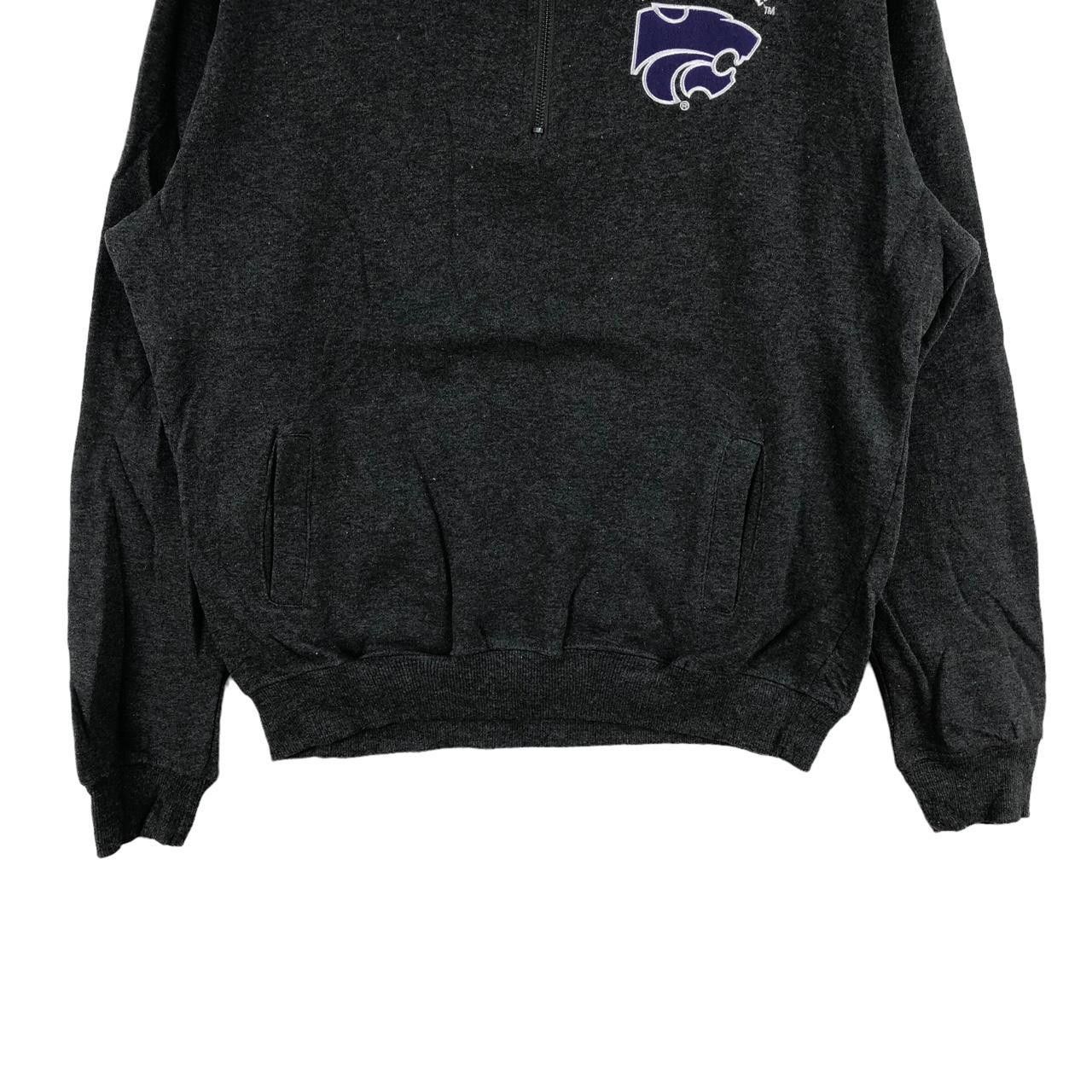 Other KANSAS STATE UNIVERSITY HALF ZIPPER Sweatshirt Sweater Size M / US 6-8 / IT 42-44 - 4 Thumbnail