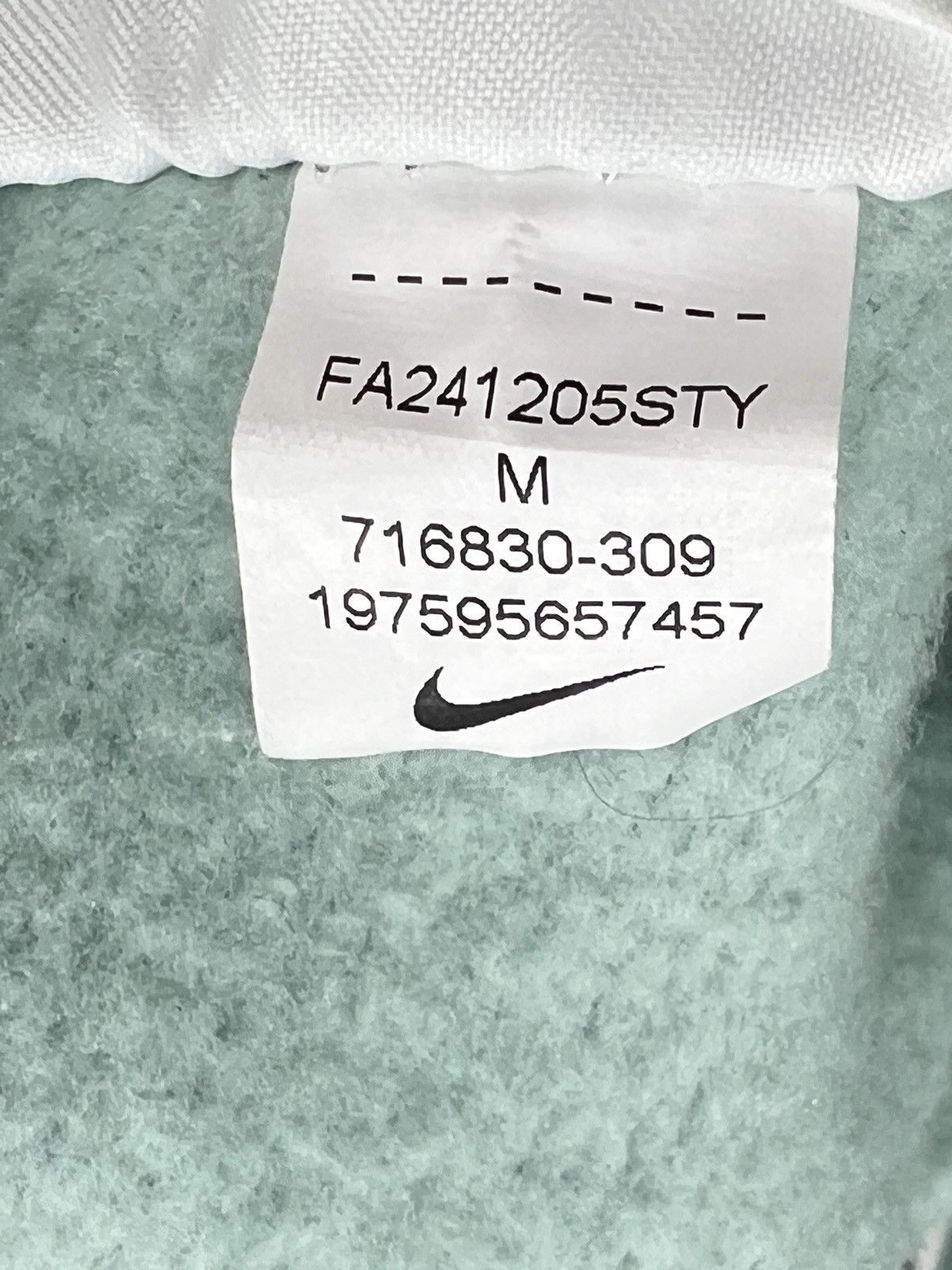 Nike Nike Men's Sportswear Ice Jade Club Fleece Joggers 716830 Size US 34 / EU 50 - 4 Thumbnail