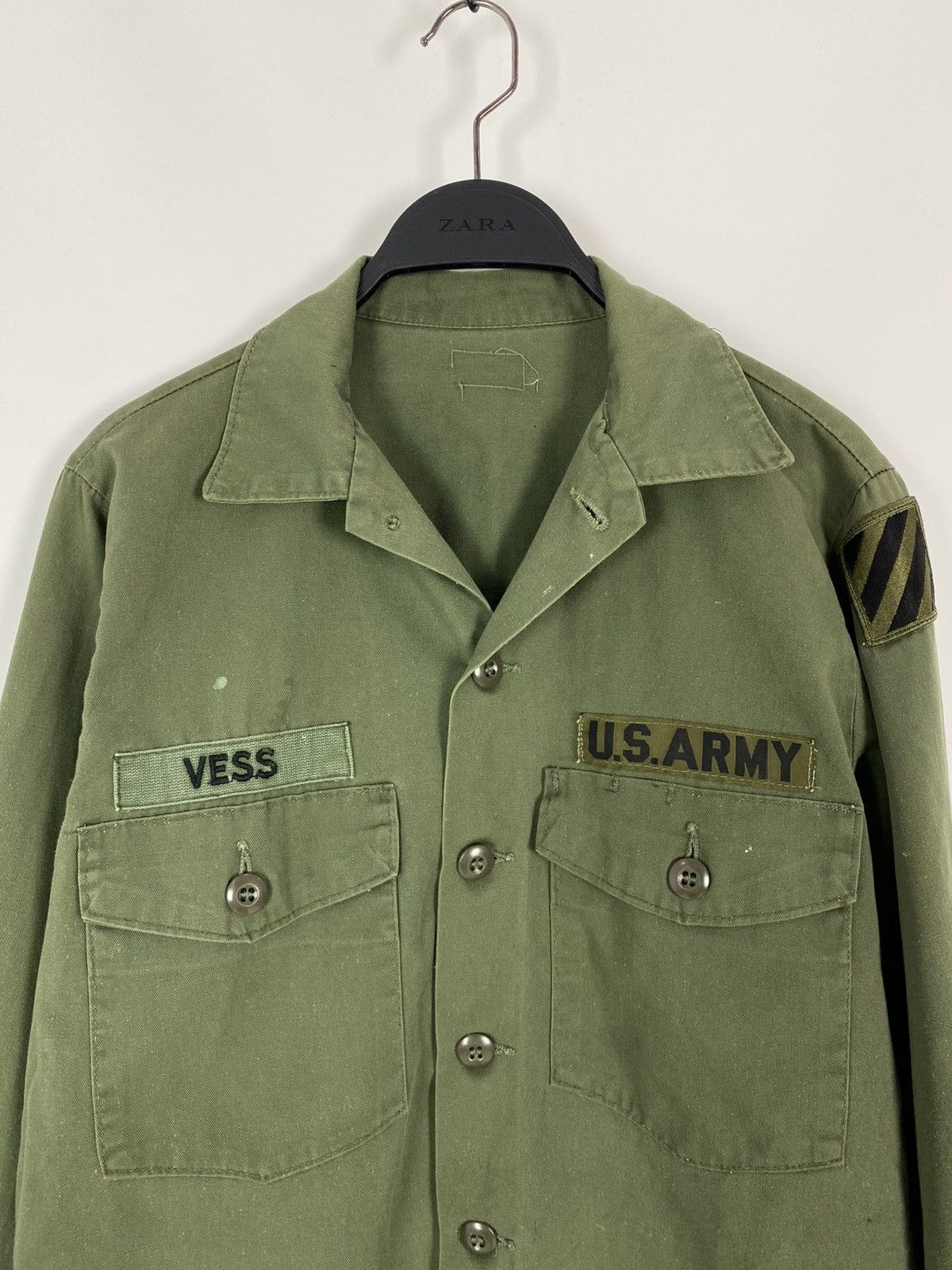 Vintage 1970s Vintage US Army Shirt Size US M / EU 48-50 / 2 - 5 Thumbnail