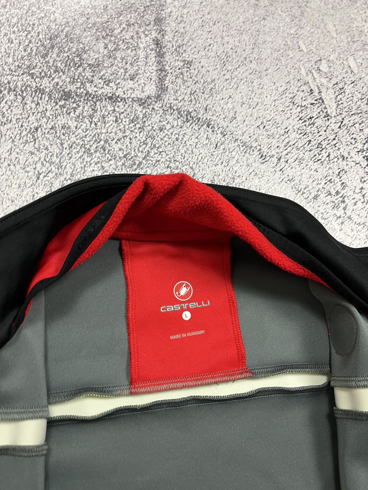 Other Castelli Cycling Jersey Thermosuit Gore Rosso Corsa Bibs Size US L / EU 52-54 / 3 - 10 Thumbnail
