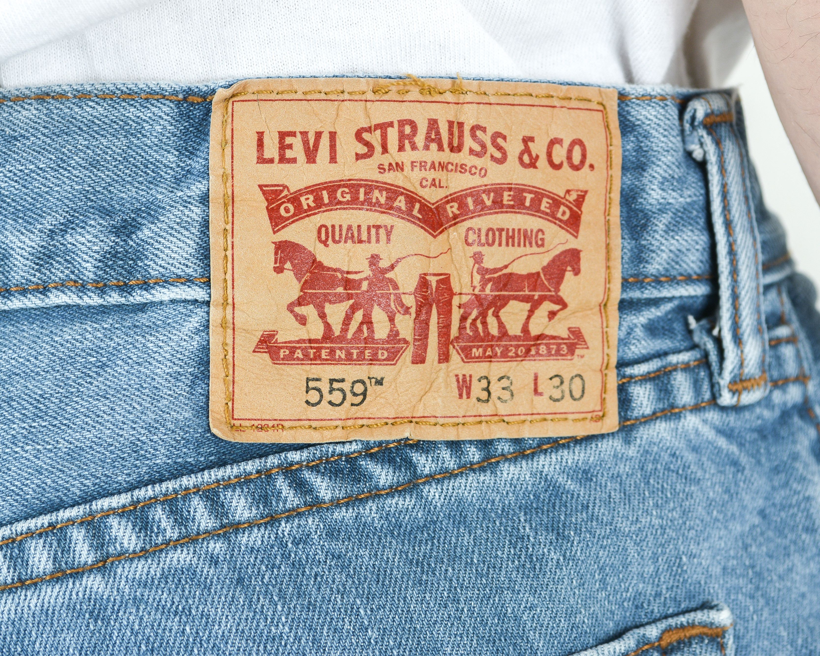 Levi's 559 W33 L30 Relaxed Straight Jeans Trousers Pants Everyday Size US 33 - 6 Thumbnail