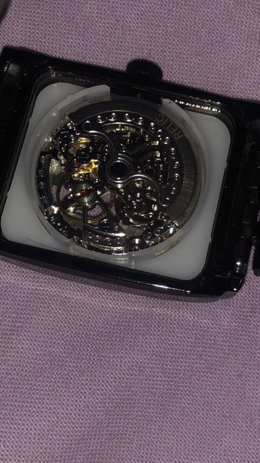 Relic Relic skeleton face watch Size ONE SIZE - 3 Thumbnail