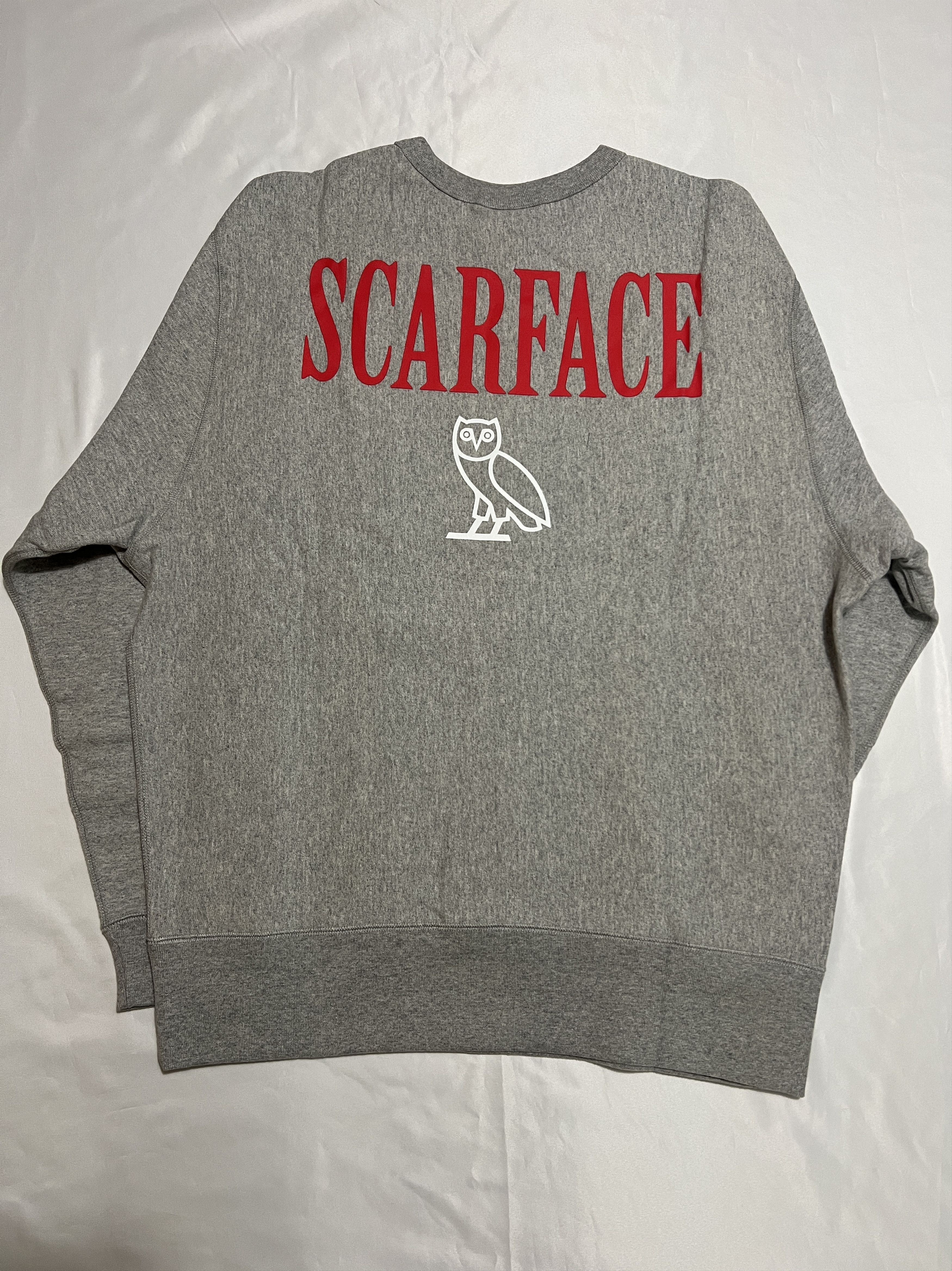 Drake OVO X SCARFACE GREY CREWNECK Size US L / EU 52-54 / 3 - 3 Thumbnail