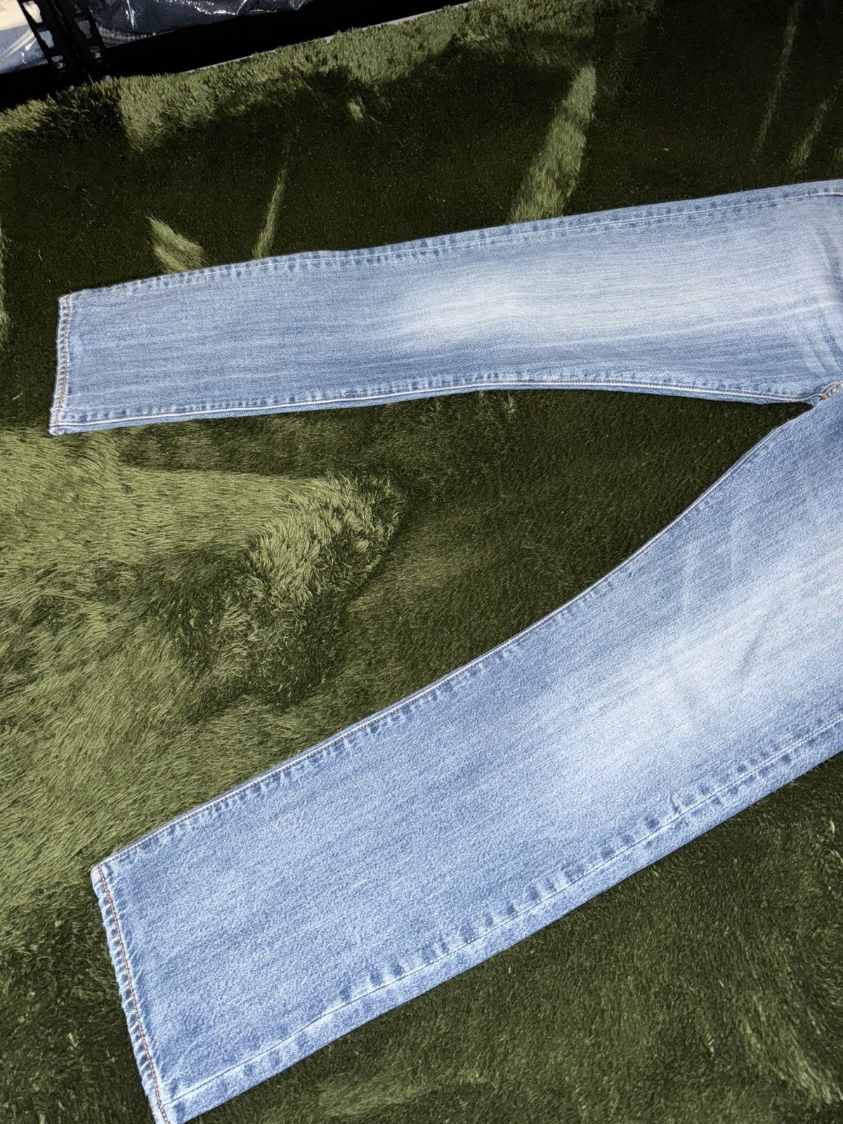 Levi's [W32/L32] Levi’s 501 Leather Label Denim Pants Light Indigo Size US 32 / EU 48 - 6 Thumbnail